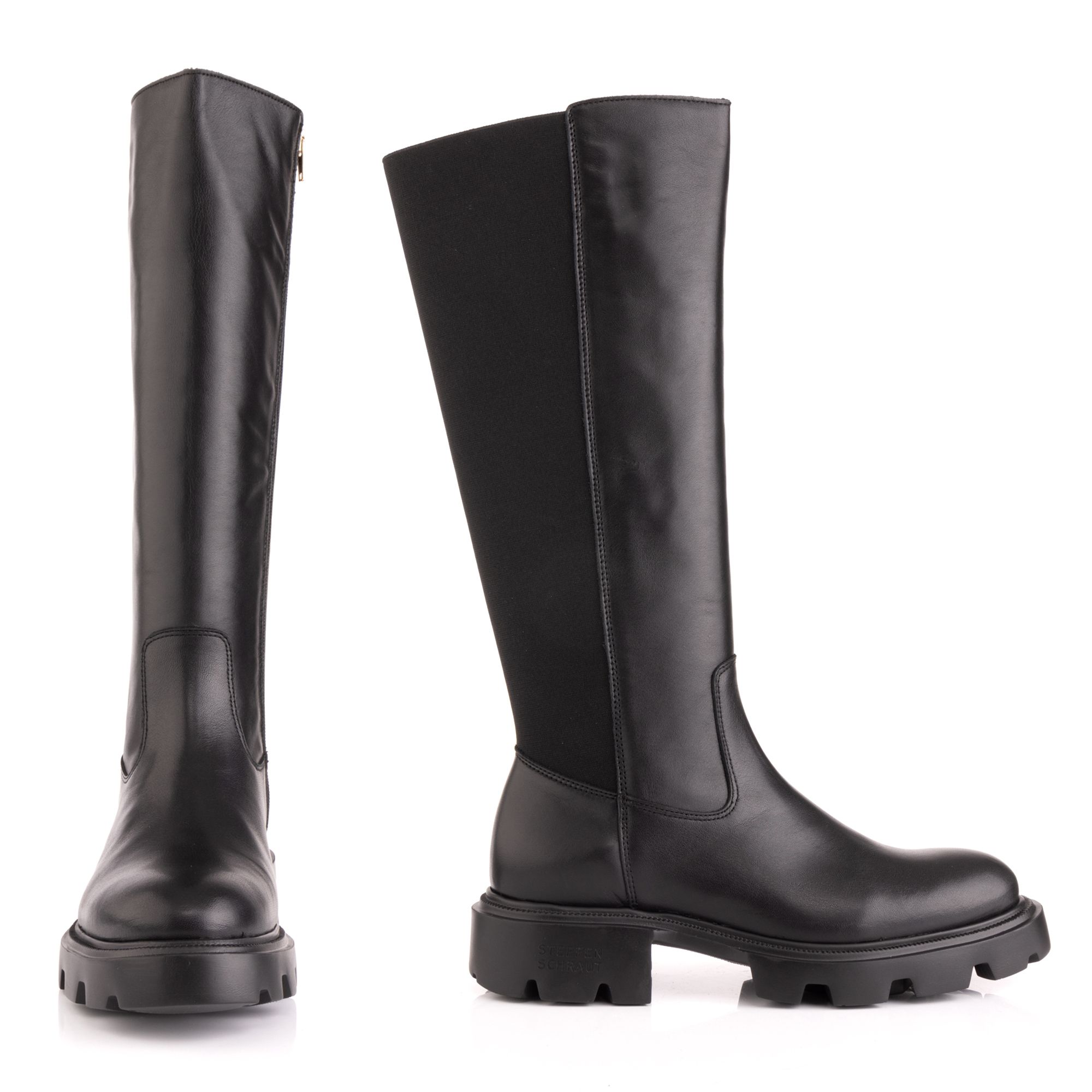 B-Ware STEFFEN SCHRAUT Damen-Stiefel Nappa-Leder seitl. Reißverschluss