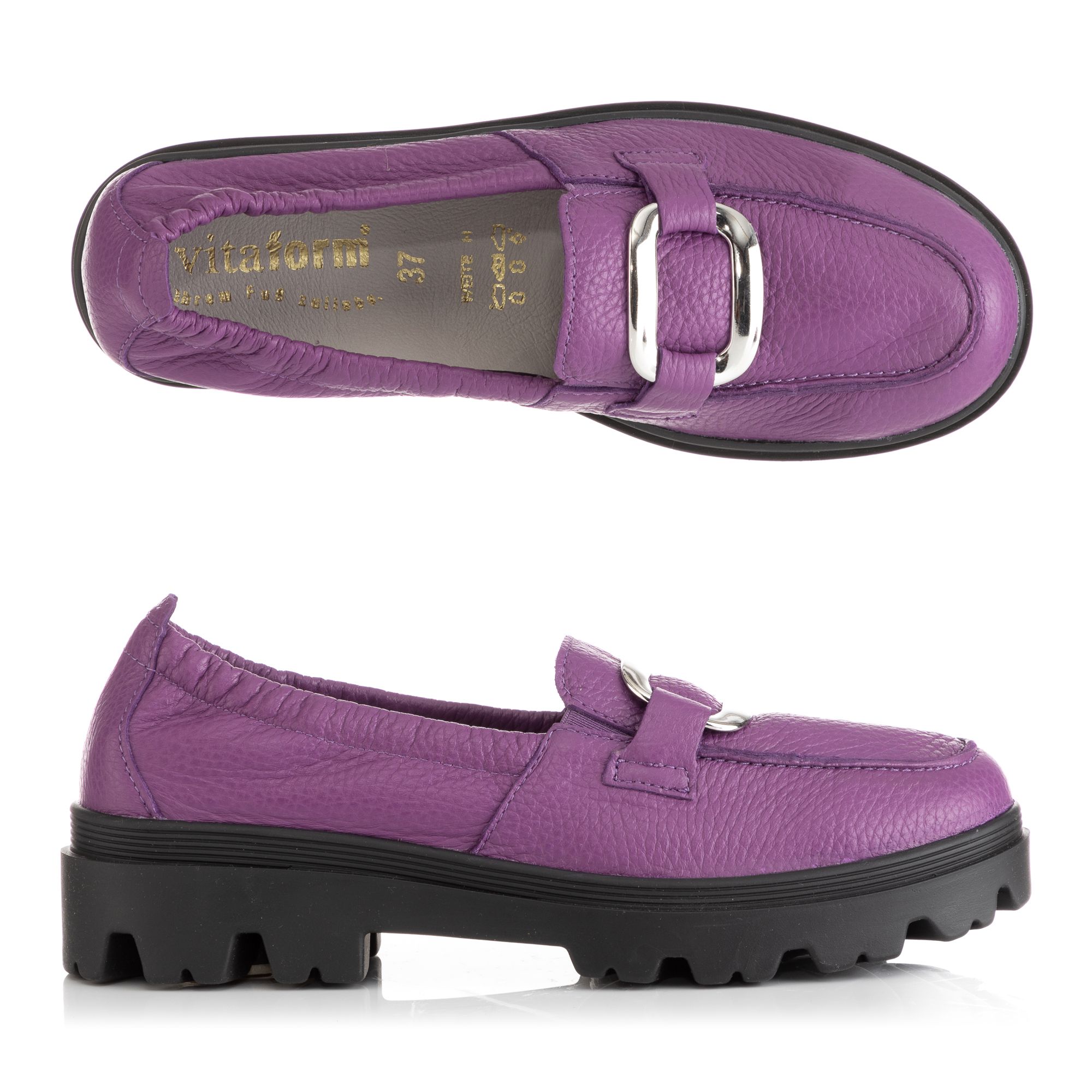 B-Ware VITAFORM Damen-Slipper Hirschleder Shock Absorber