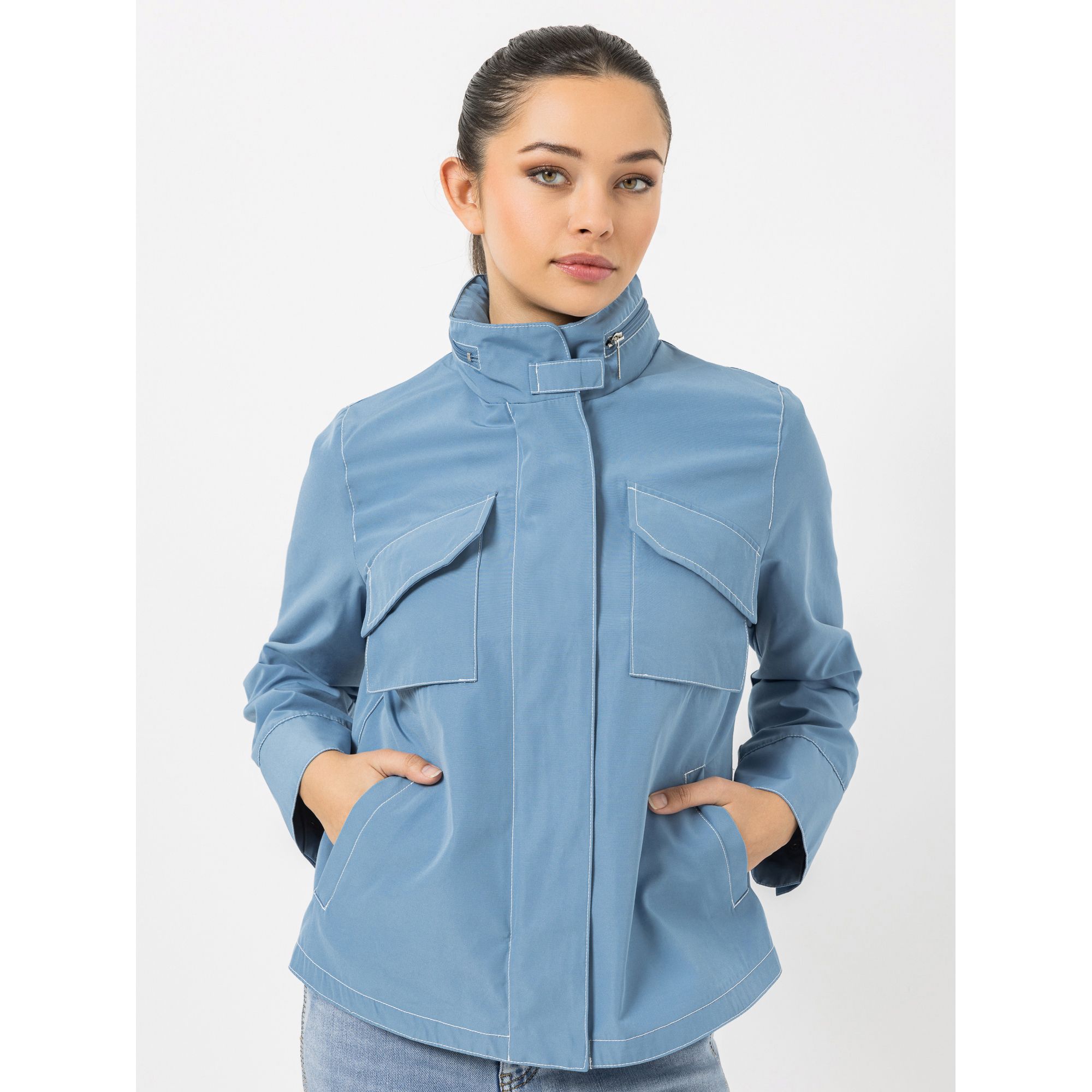 B-Ware STEFFEN SCHRAUT Jacke integrierte Kapuze Kontrastdetails