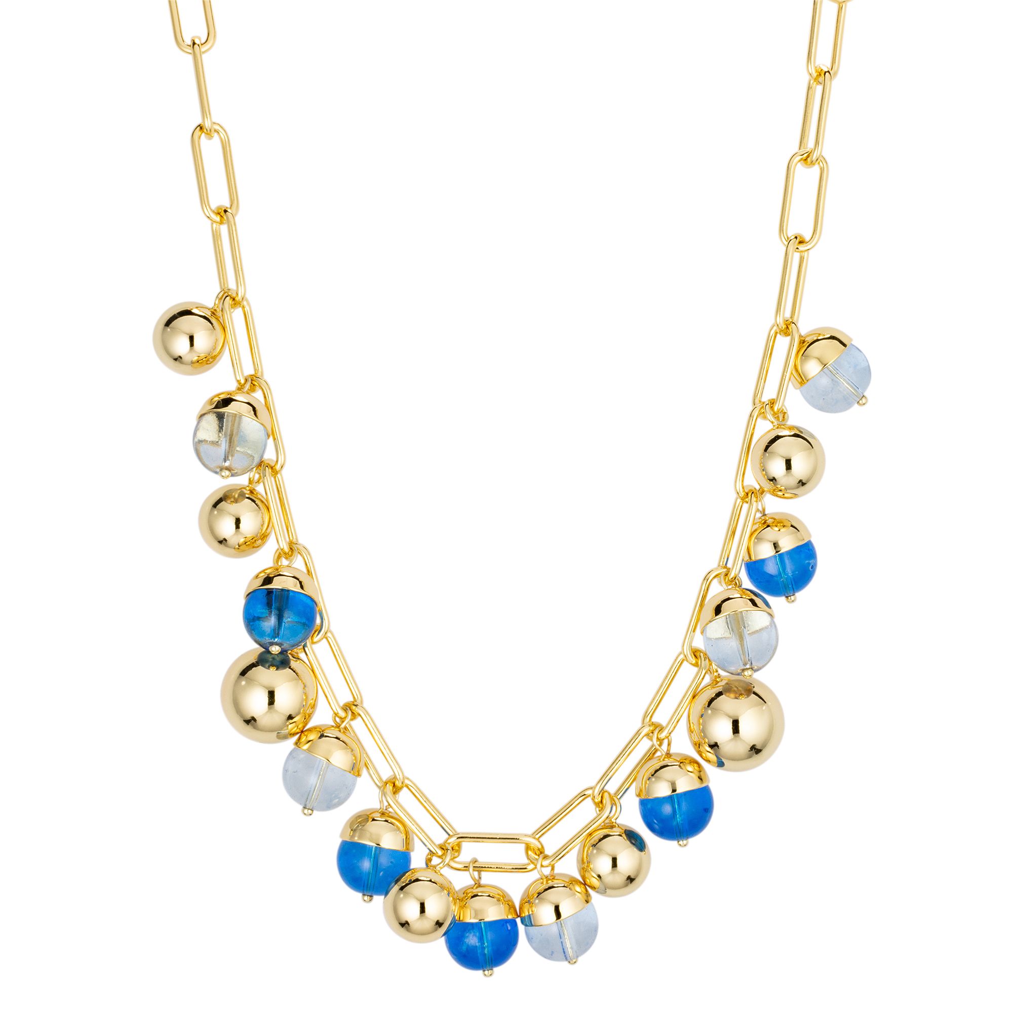 B-Ware STEFFEN SCHRAUT Collier Glasperlen Länge ca. 44+5cm