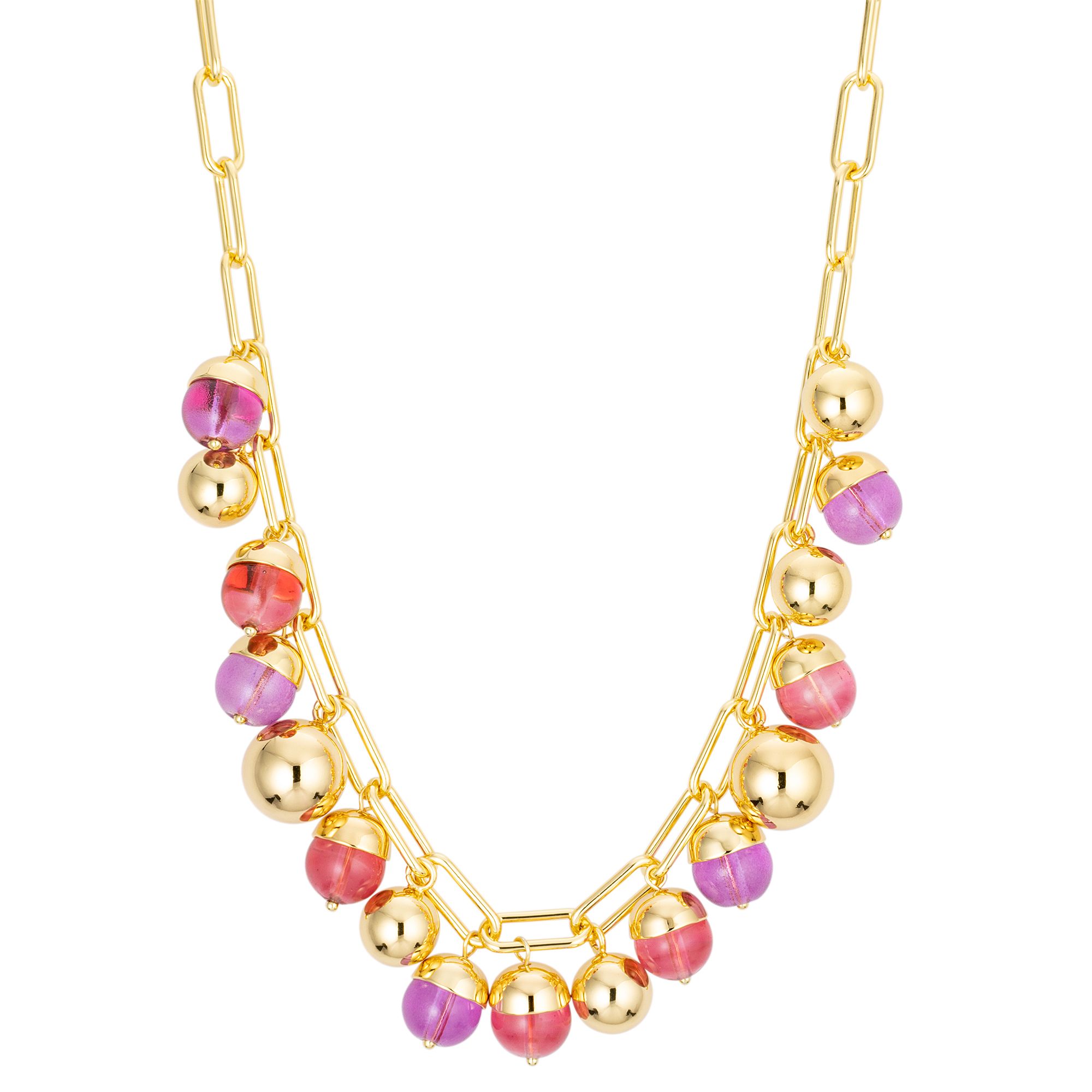 B-Ware STEFFEN SCHRAUT Collier Glasperlen Länge ca. 44+5cm