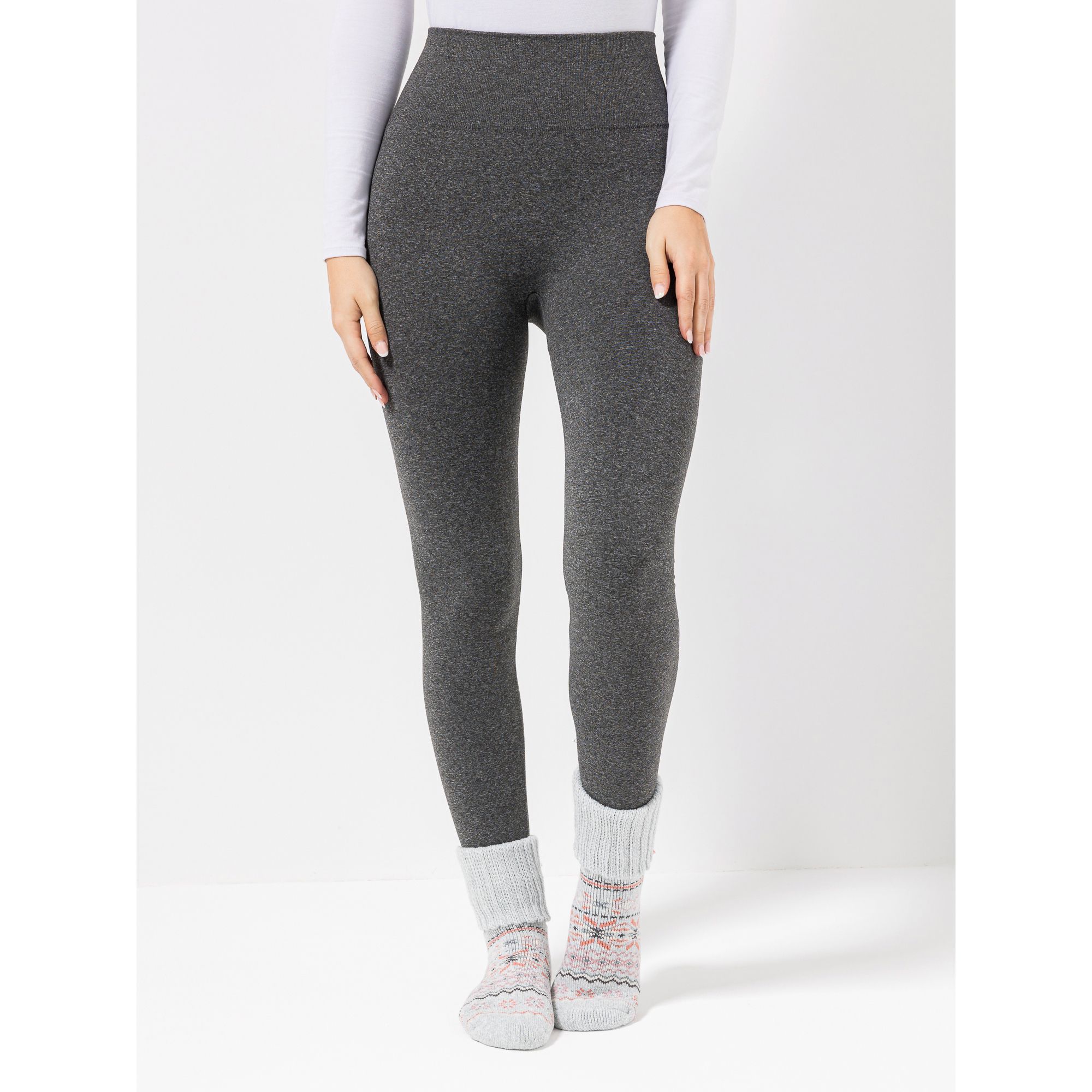 B-Ware MUK LUKs Leggings & warme Socken gefüttert