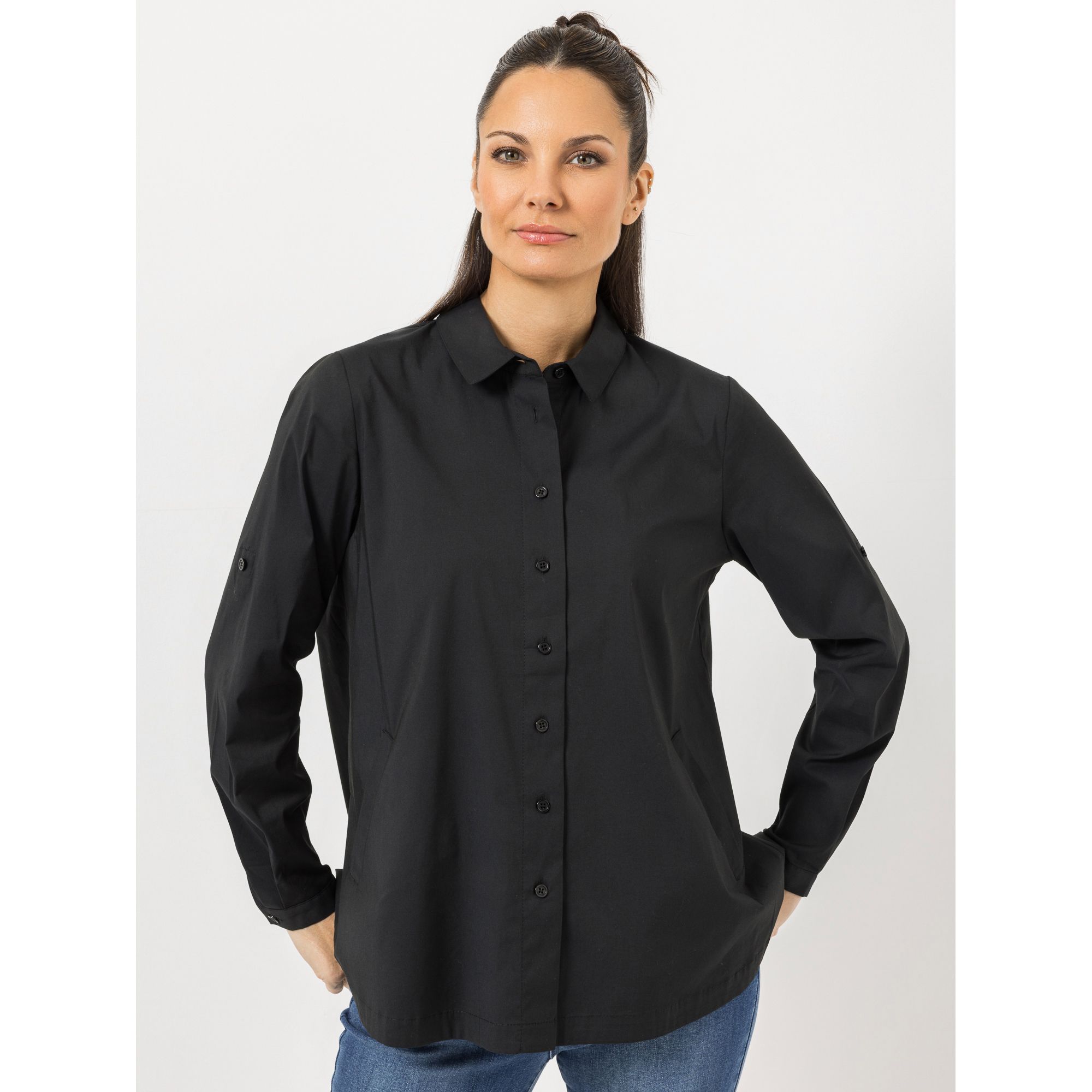 B-Ware STEFFEN SCHRAUT Bluse Firenze Taschen Ärmelriegel