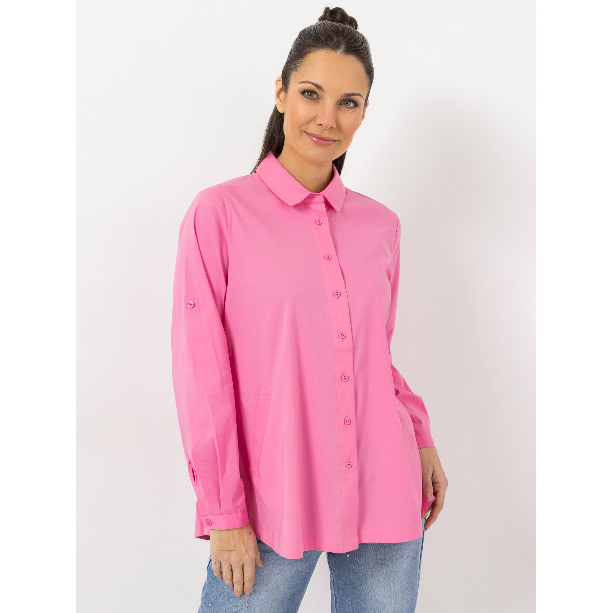 B-Ware STEFFEN SCHRAUT Bluse Firenze Taschen Ärmelriegel