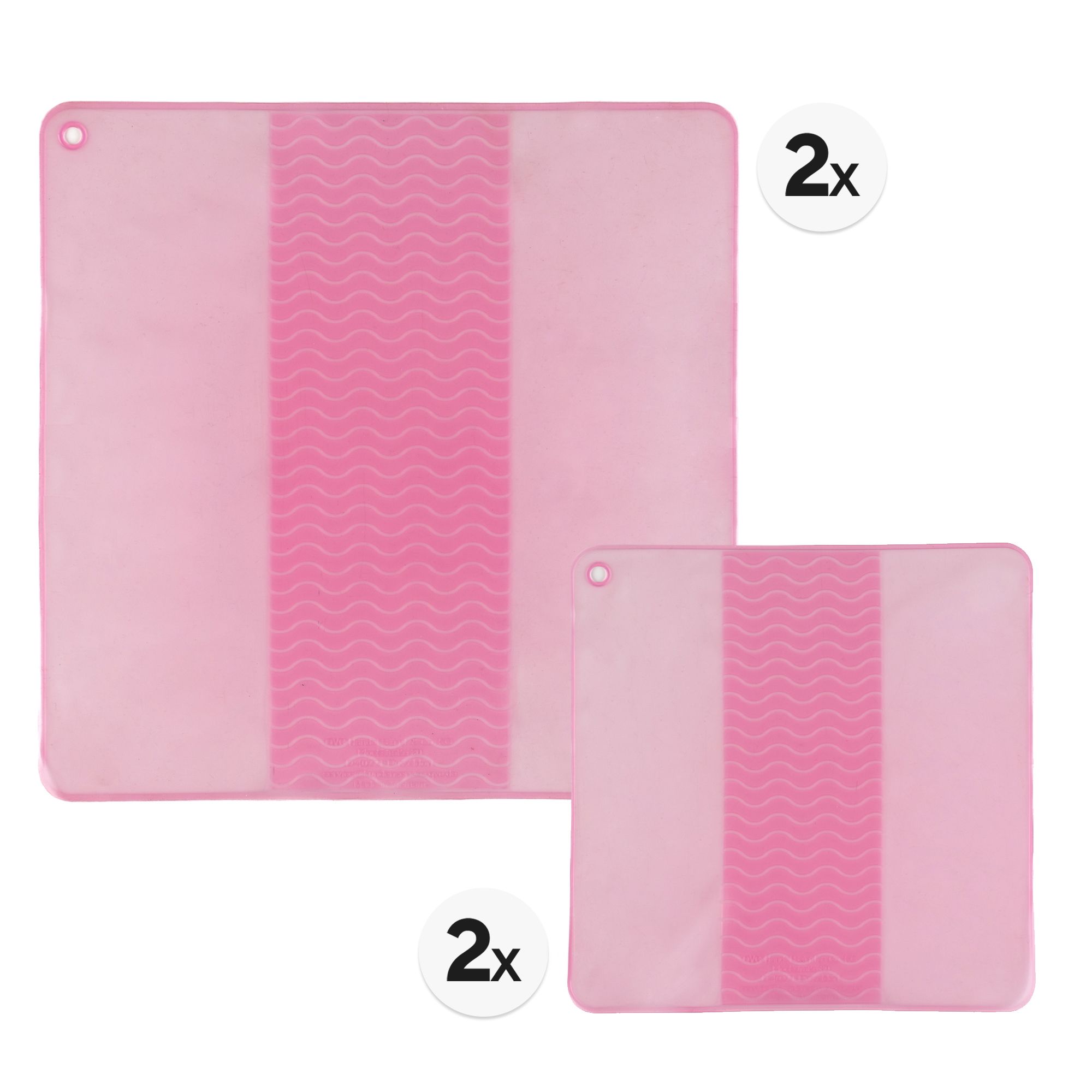 B-Ware COOK'S ESSENTIALS Frischhaltefolien aus Silikon 4tlg. Set, 2 Größen