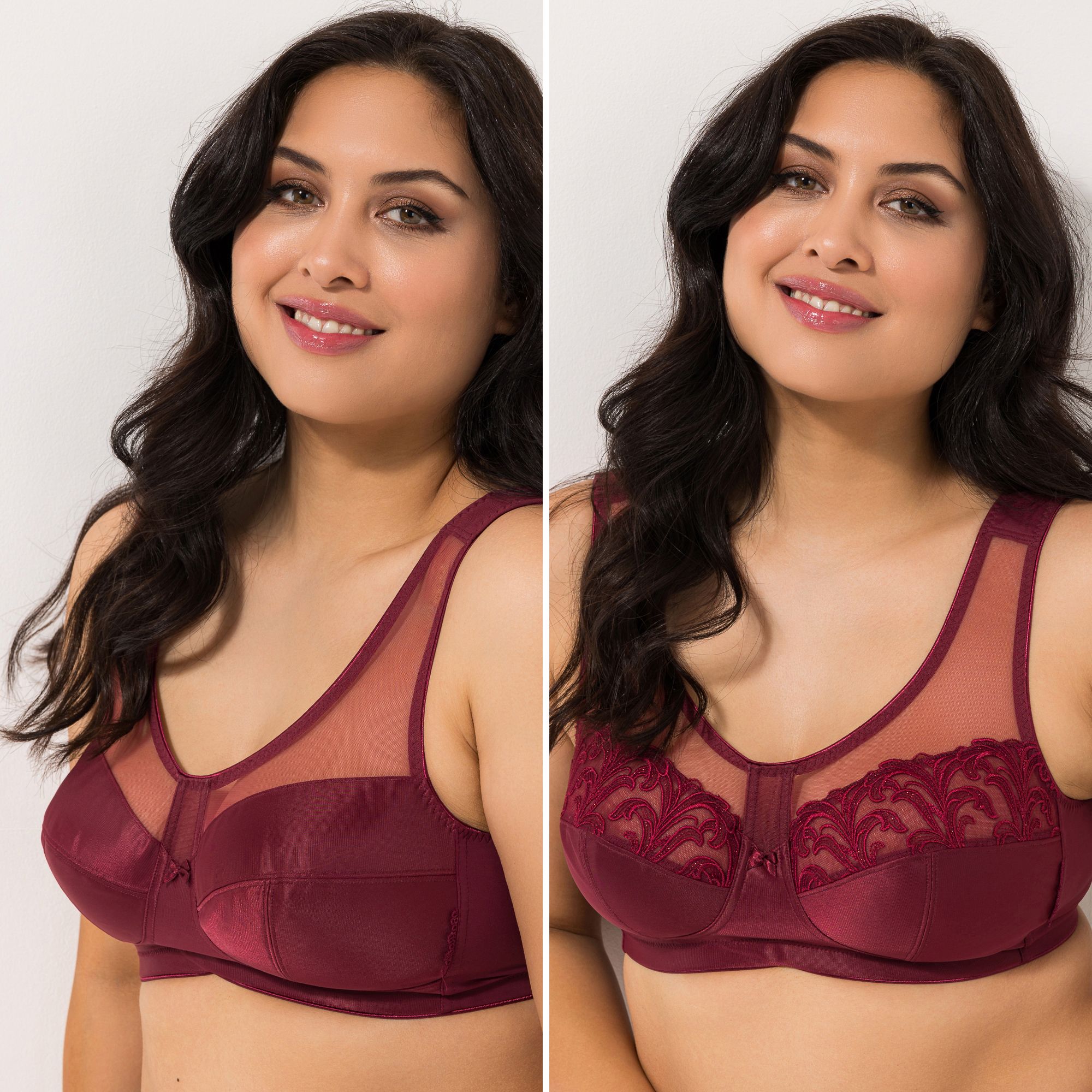 B-Ware LITTLE ROSE 2 Entlastungs-BHs Mikrofasermischung Passform Lady