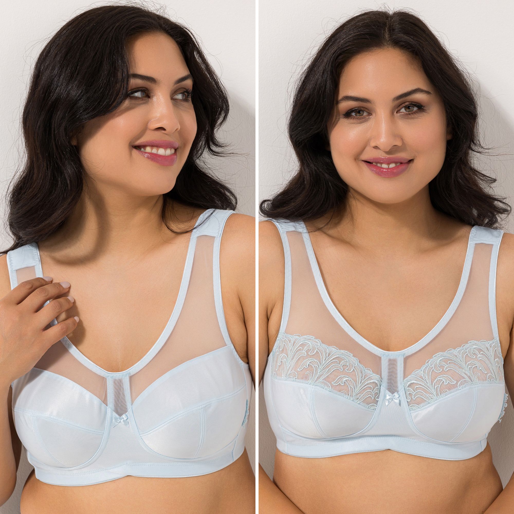 B-Ware LITTLE ROSE 2 Entlastungs-BHs Mikrofasermischung Passform Lady