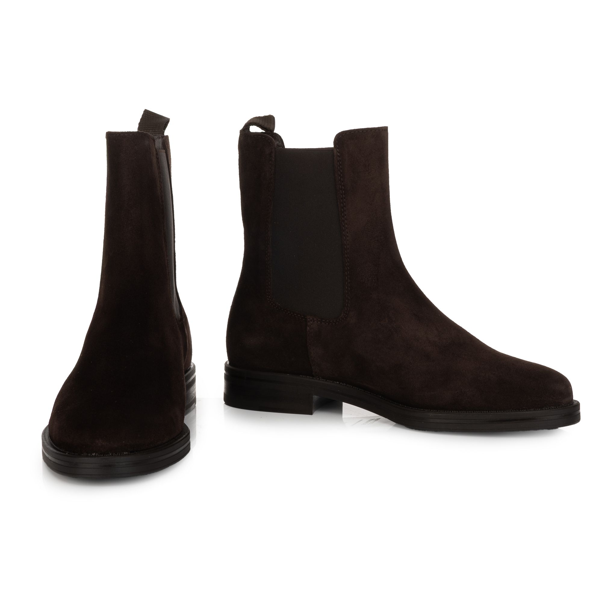B-Ware STEFFEN SCHRAUT Damen-Stiefelette Veloursleder Elastisch