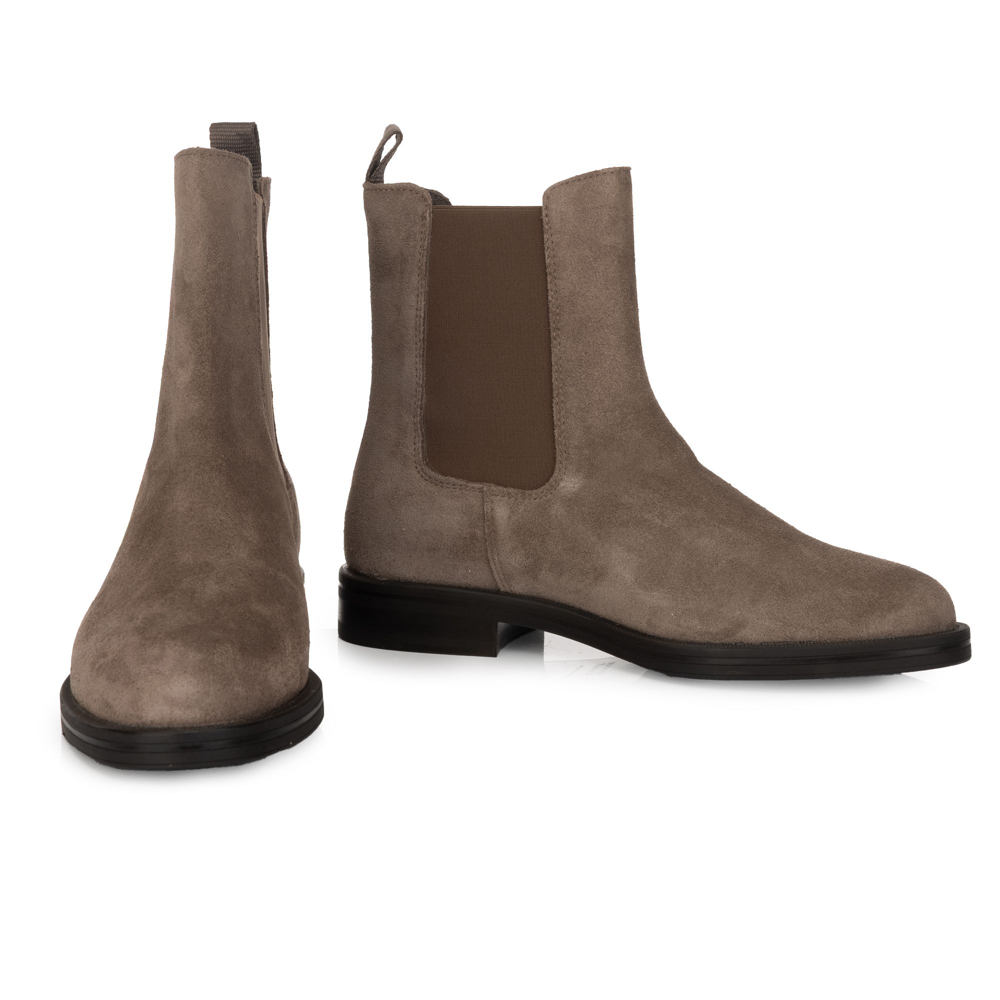 B-Ware STEFFEN SCHRAUT Damen-Stiefelette Veloursleder Elastisch