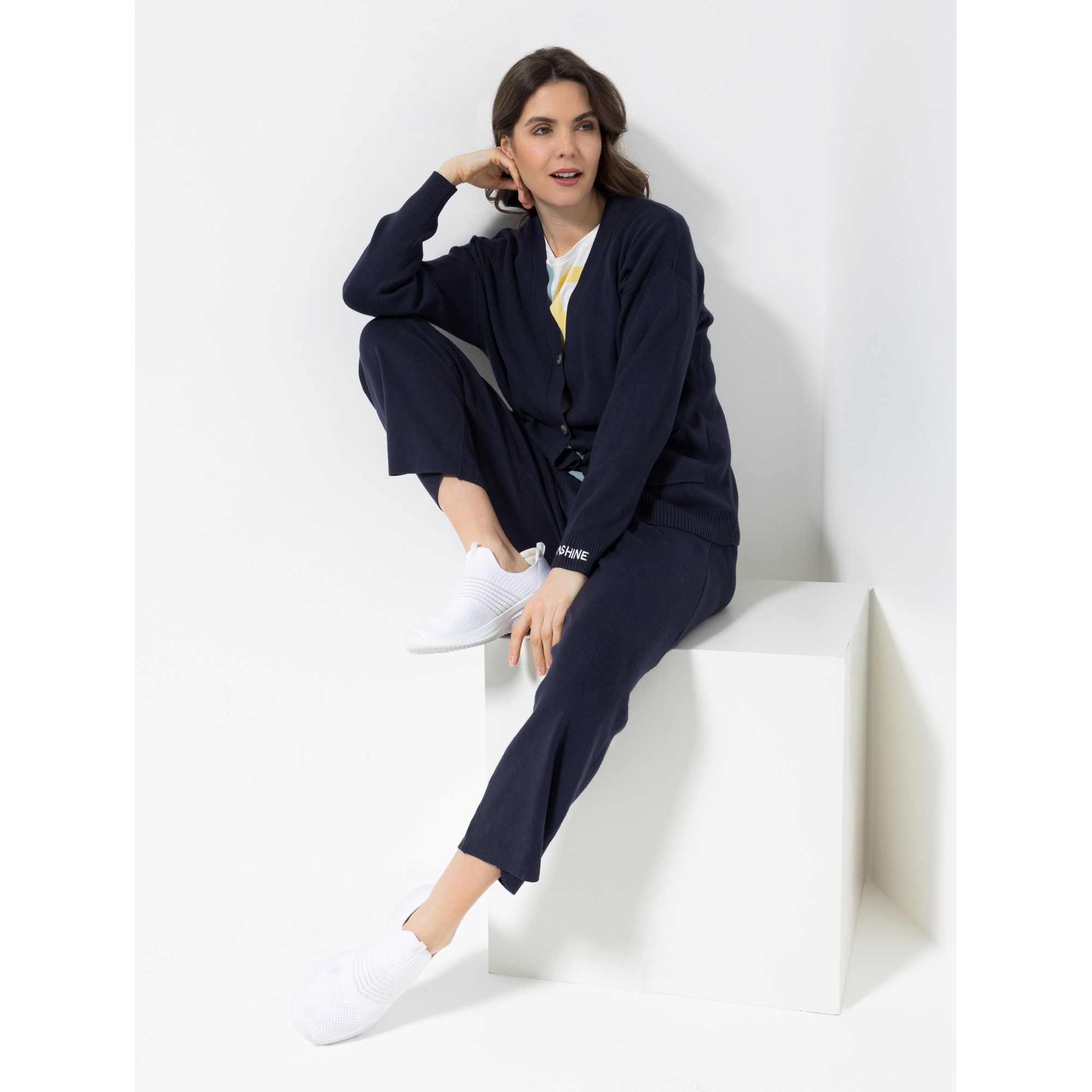 B-Ware LYLA Strickjacke 1/1-Arm geknöpft