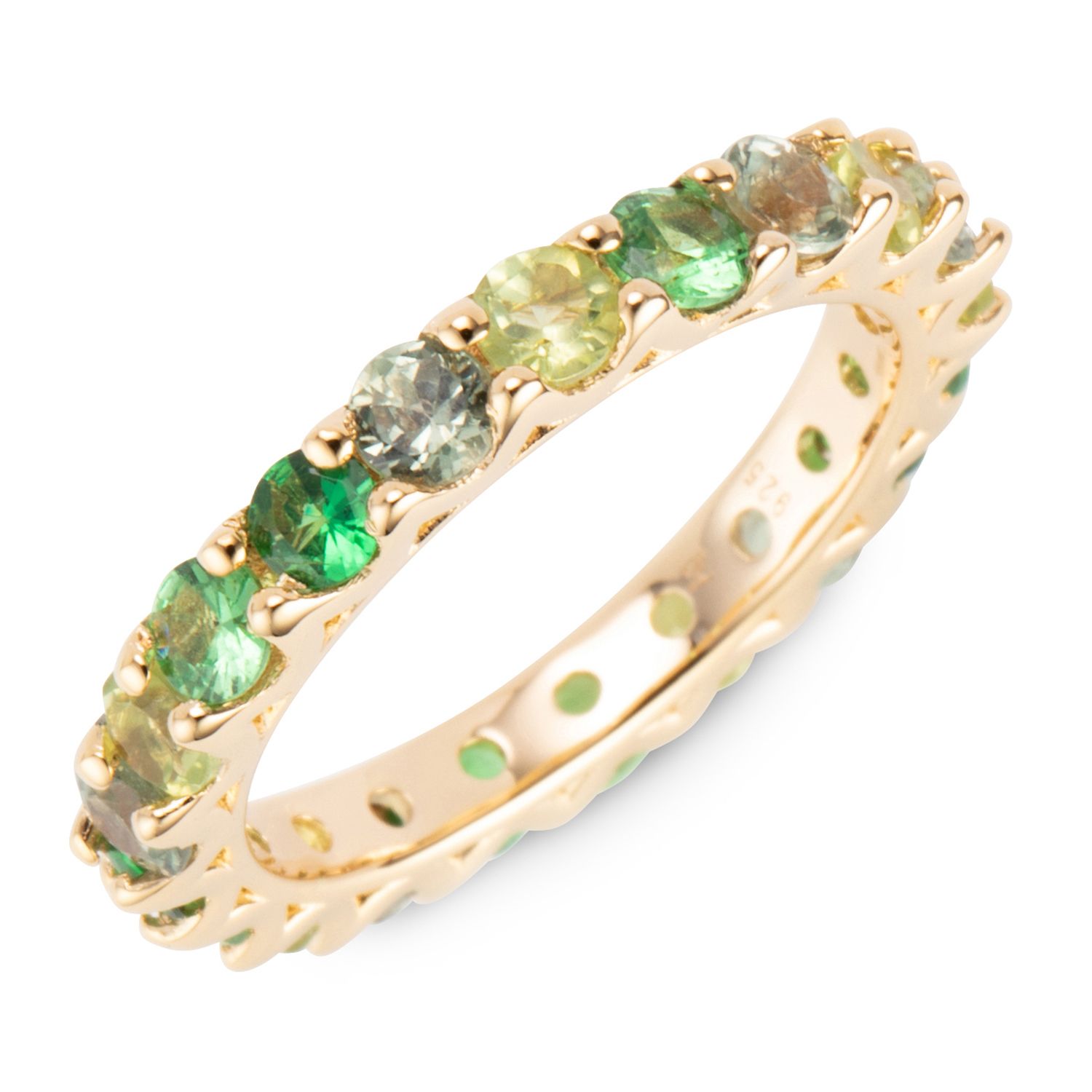 B-Ware ROYELLE Edelsteine Eternity-Ring zus. mind. 2,27ct