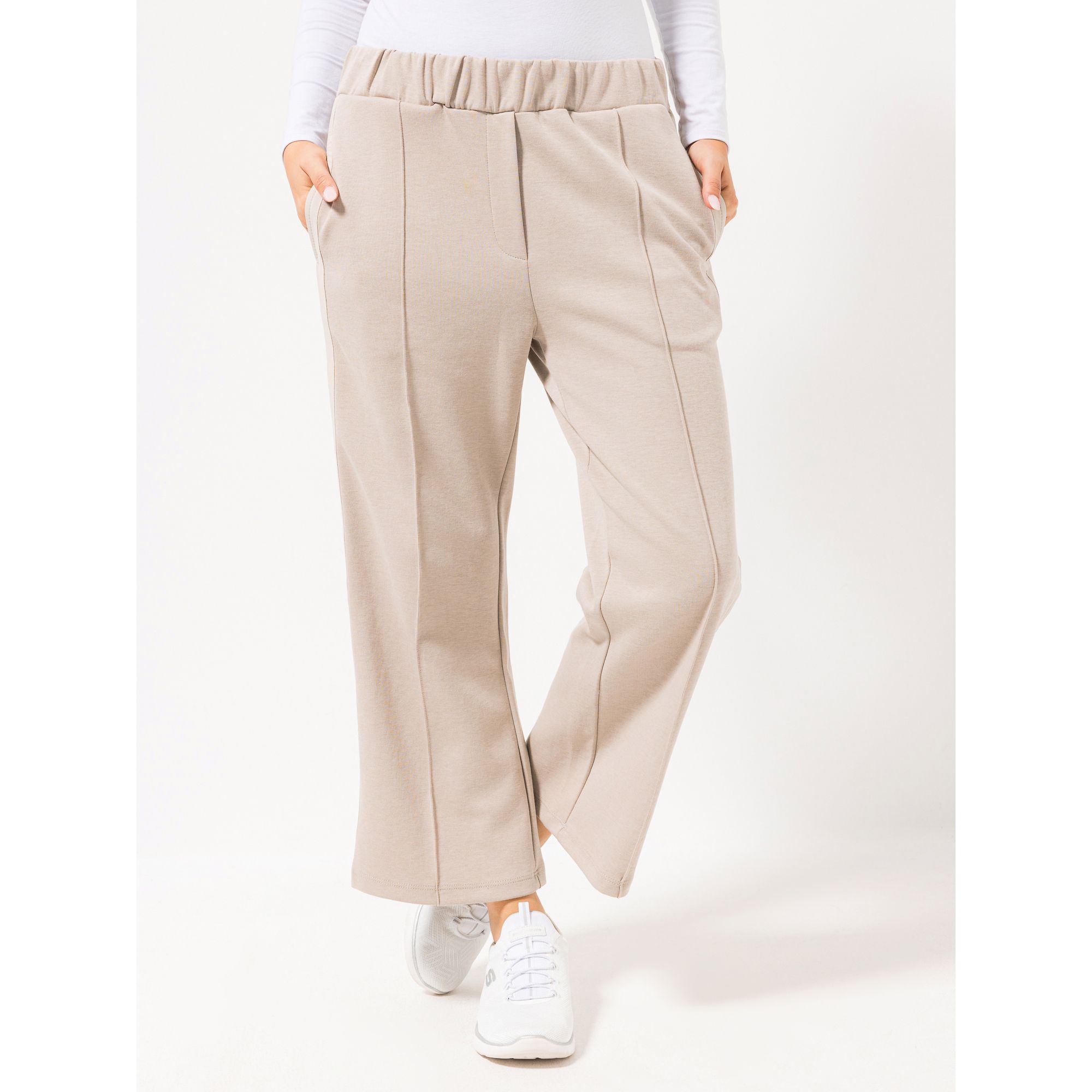 B-Ware LYLA Loungehose, 7/8-Länge Jersey-Qualität Biese