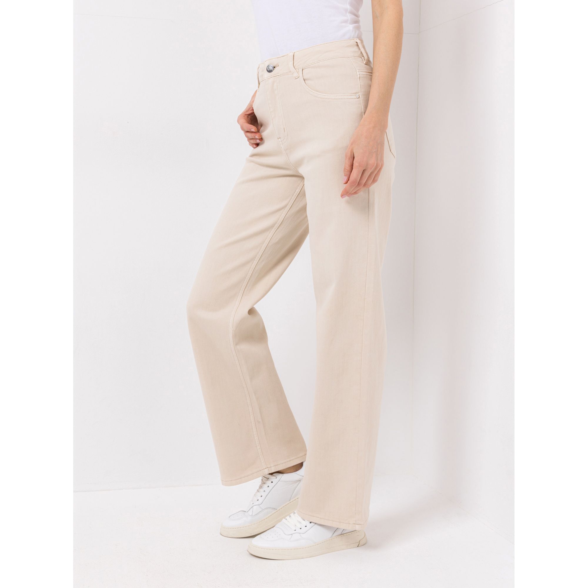 B-Ware VIA MILANO Jeans. 1/1-Länge 5-Pocket-Style Straight Fit