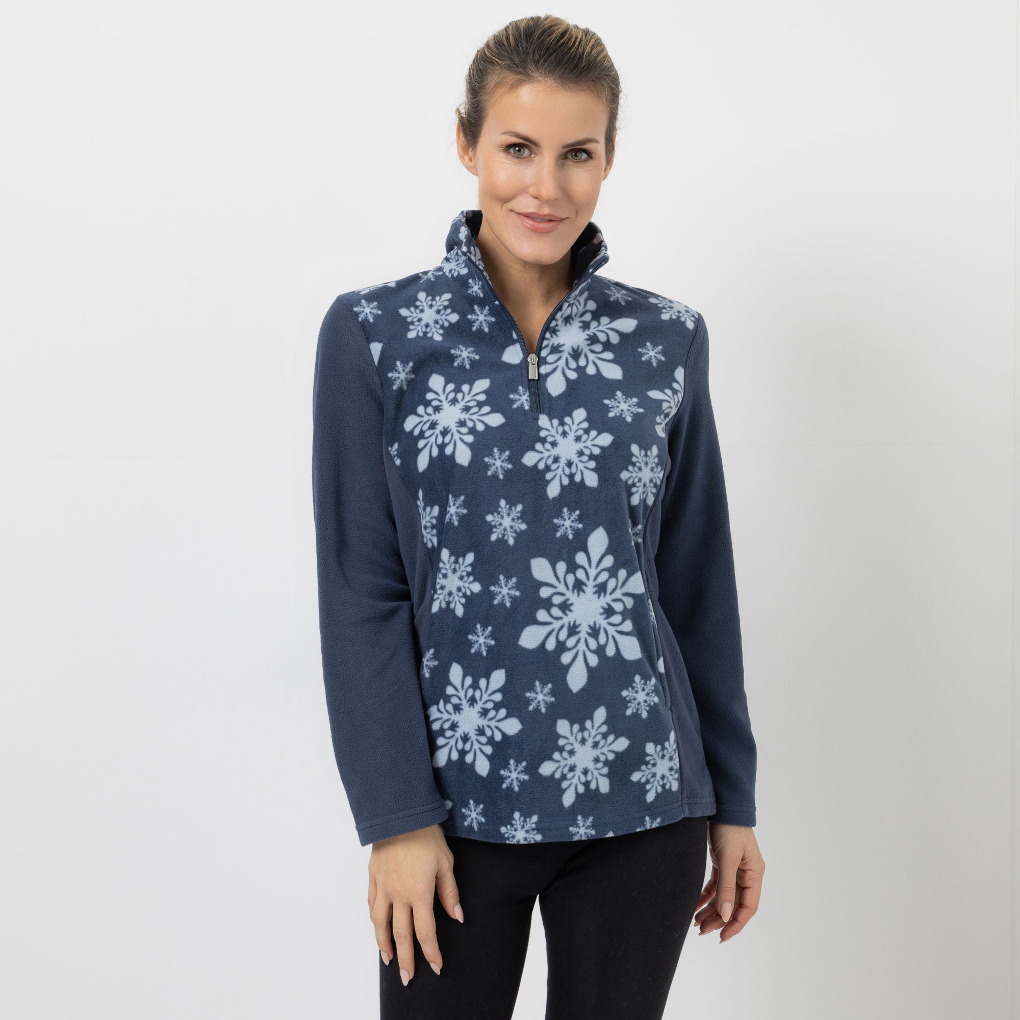 B-Ware POLARSTERN Troyer, 1/1-Arm Mikrofaser Fleece Stehkragen