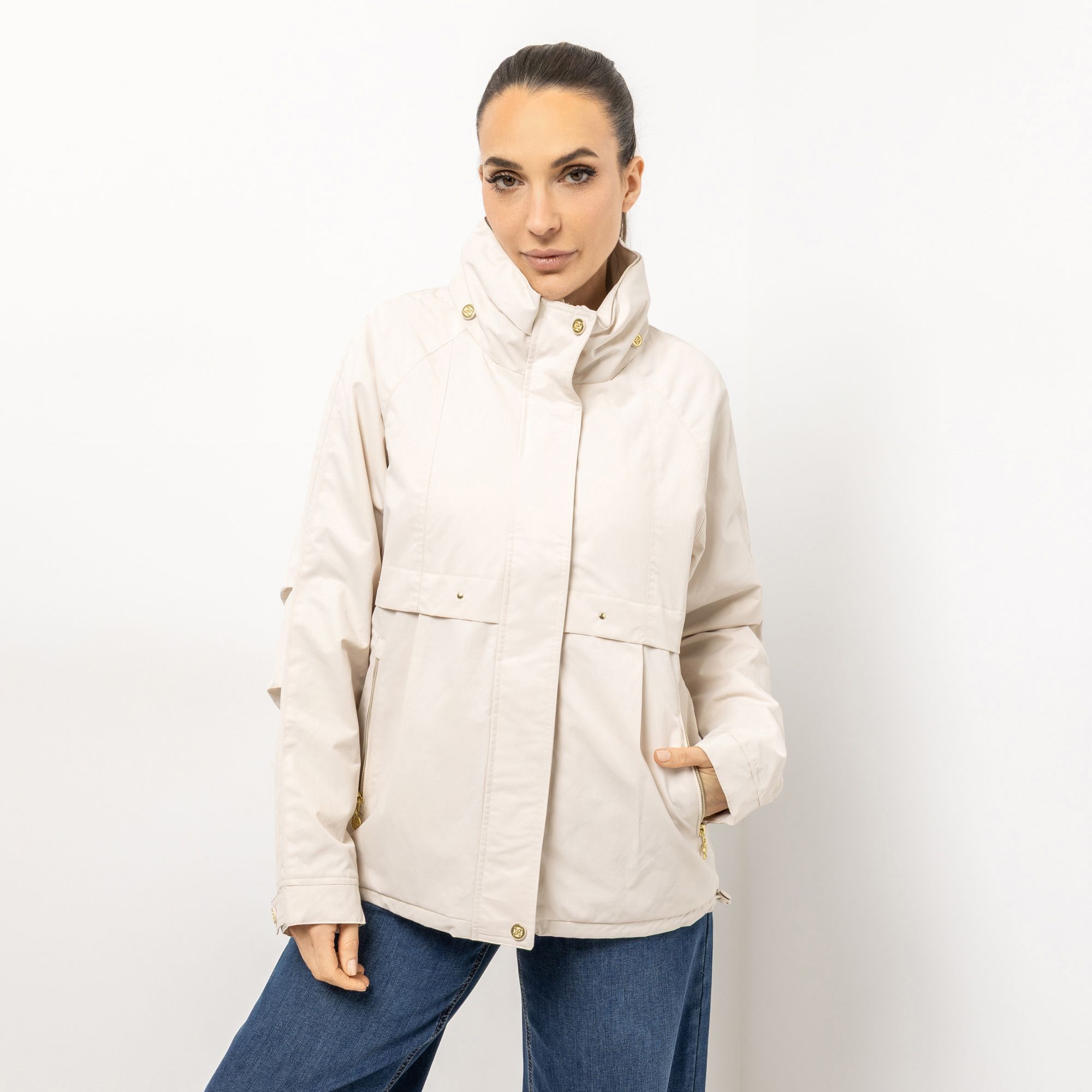 B-Ware DAWID by Dawid Tomaszewski Jacke, Raglanärmel Stehkragen