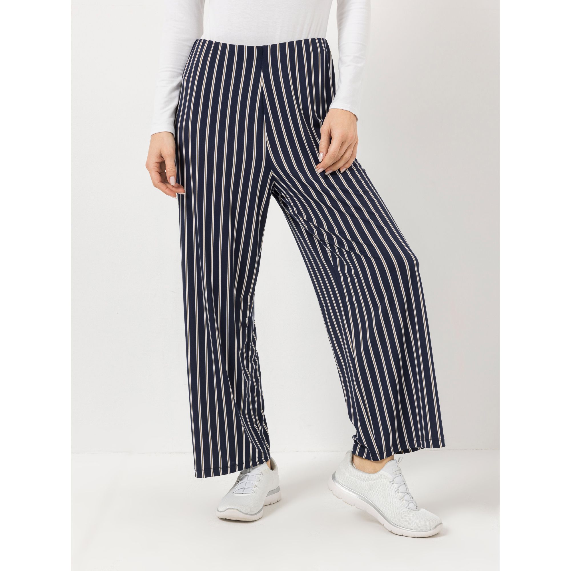 B-Ware KIM & CO. Hose, knöchellang Brazil Knit Jersey Rundumdehnbund