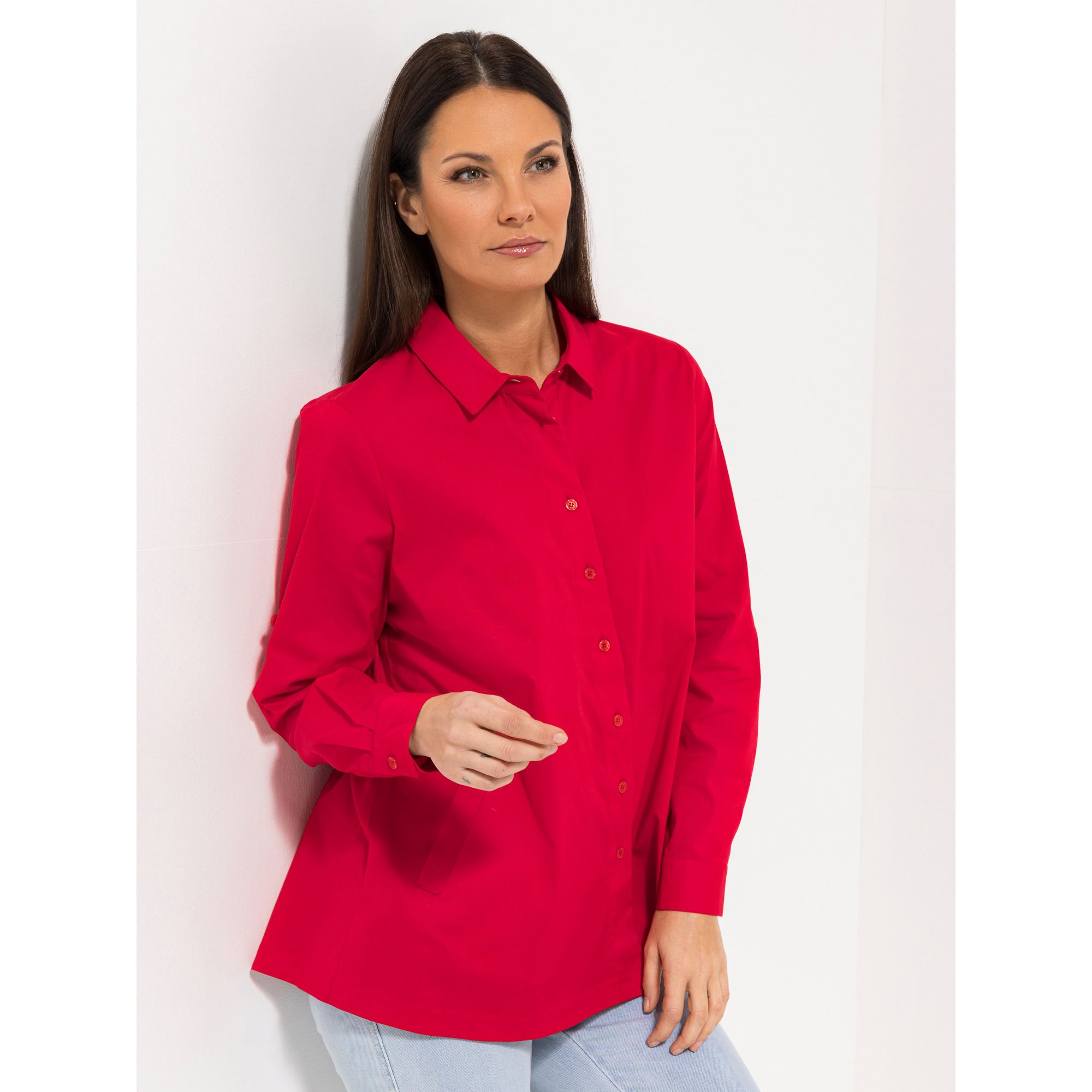 B-Ware STEFFEN SCHRAUT Bluse Firenze 1/1-Arm, Taschen Ärmelriegel