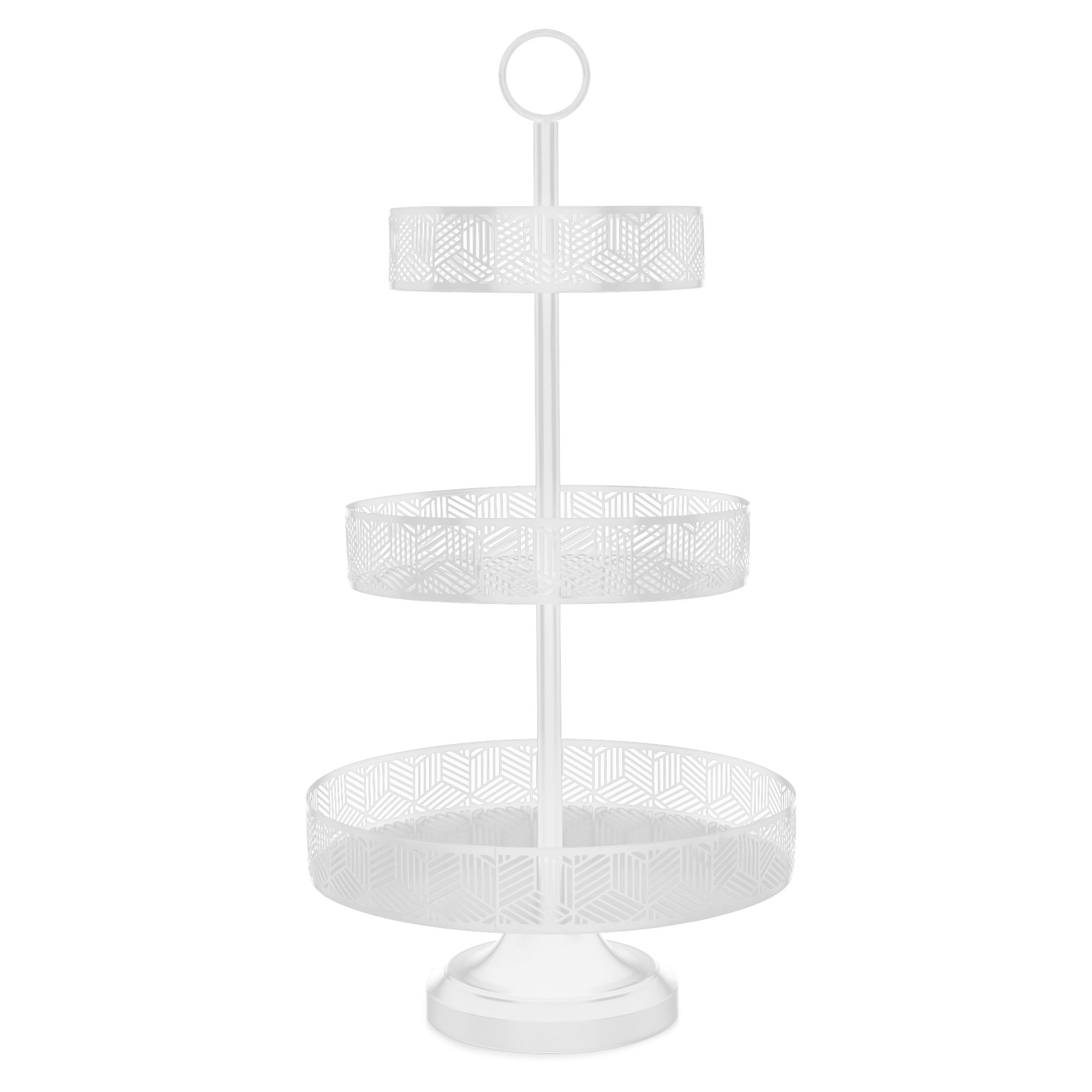 B-Ware ABELLA Casa Metall-Etagere 3 Böden variabel gestaltbar