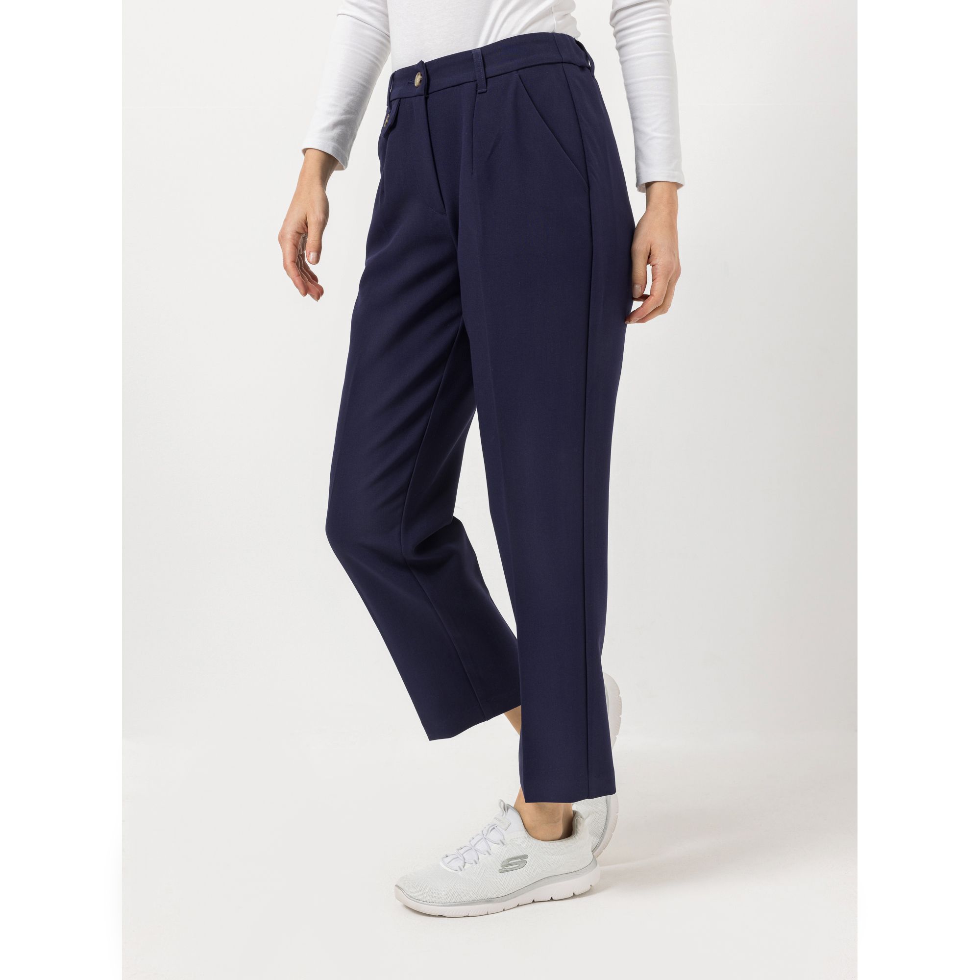 B-Ware DAWID by Dawid Tomaszewski Hose, knöchellang Teildehnbund hinten