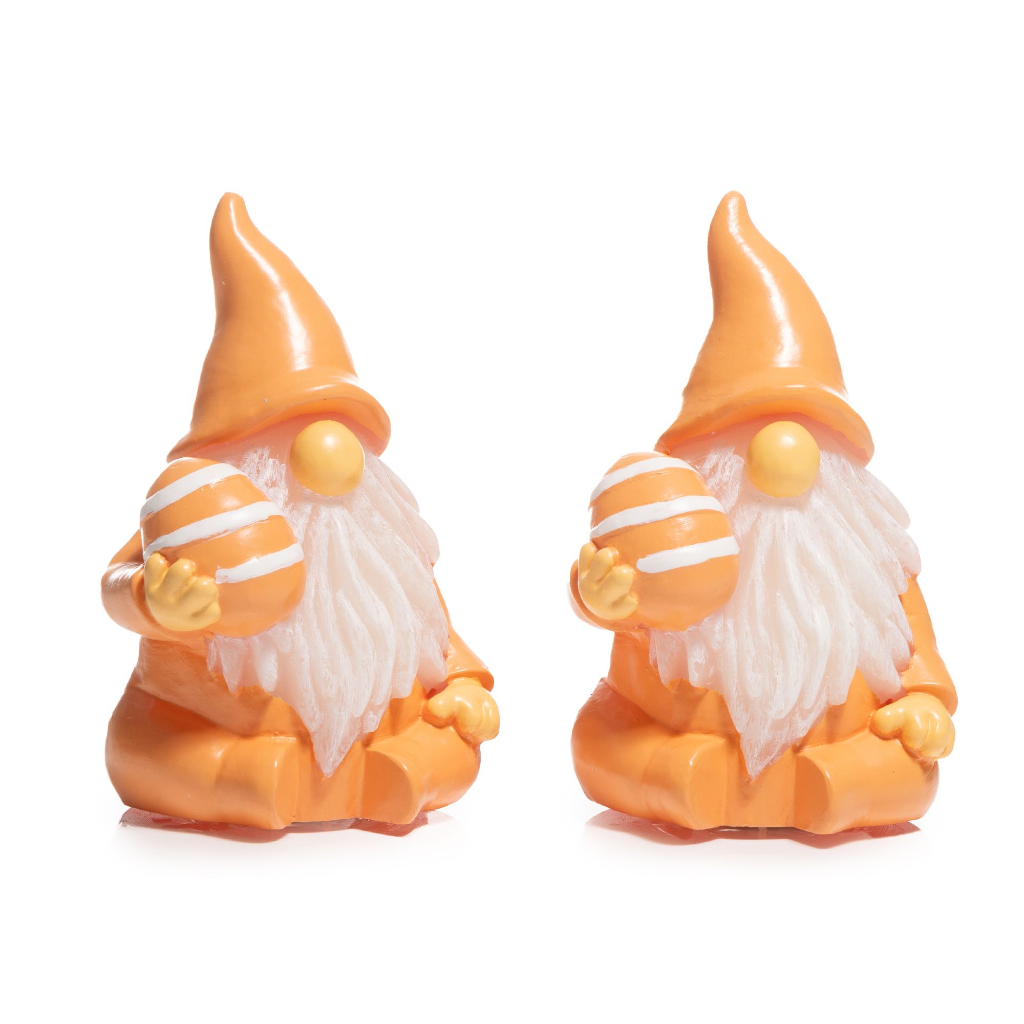 B-Ware ELAMBIA 2 LED-Figurenkerzen Zwerg mit Osterei 5h-Timerfunktion