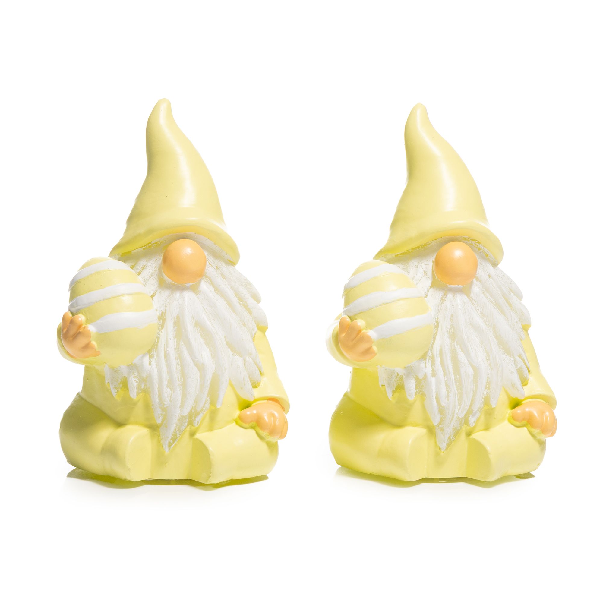 B-Ware ELAMBIA 2 LED-Figurenkerzen Zwerg mit Osterei 5h-Timerfunktion