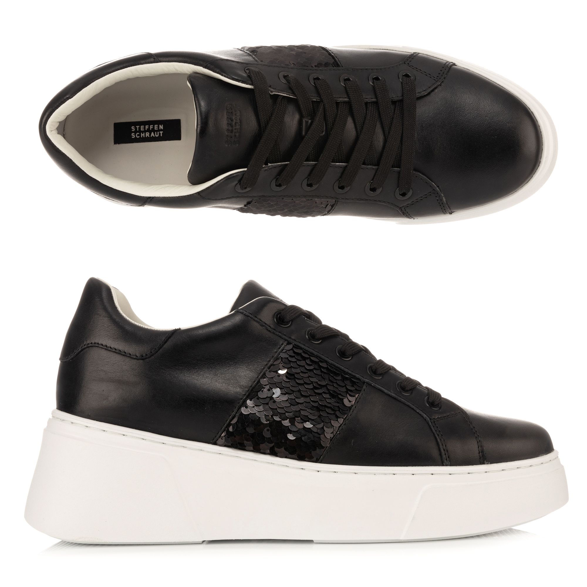B-Ware STEFFEN SCHRAUT Damen-Sneaker Lea echt Leder