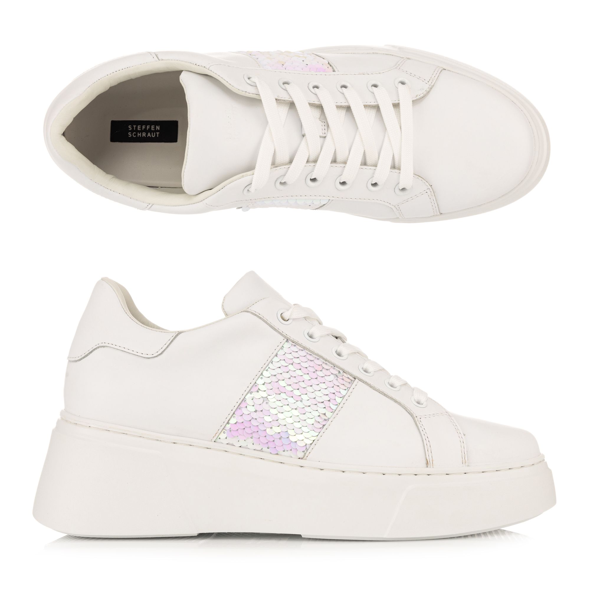 B-Ware STEFFEN SCHRAUT Damen-Sneaker Lea echt Leder