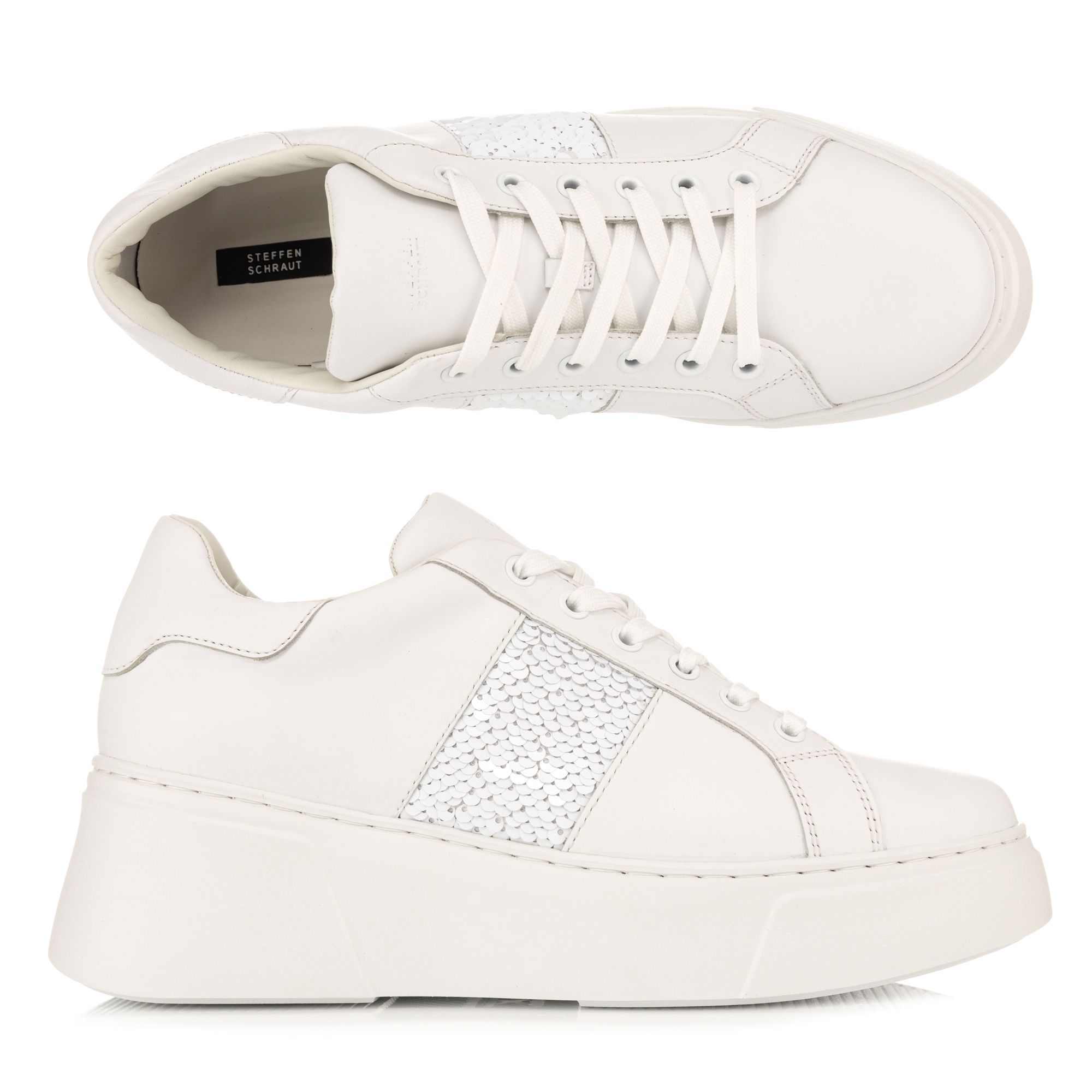 B-Ware STEFFEN SCHRAUT Damen-Sneaker Lea echt Leder