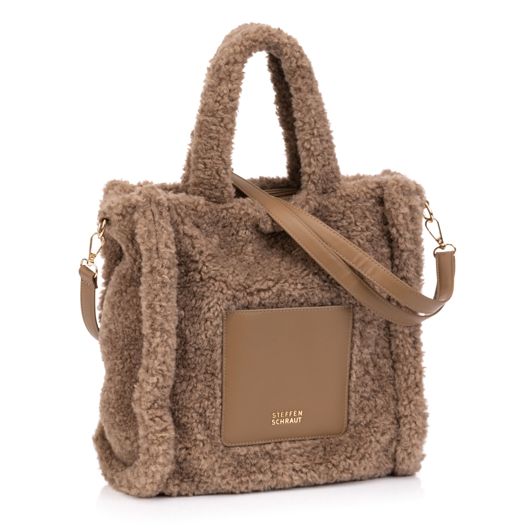 B-Ware STEFFEN SCHRAUT Shopper Felloptik div. Fächer