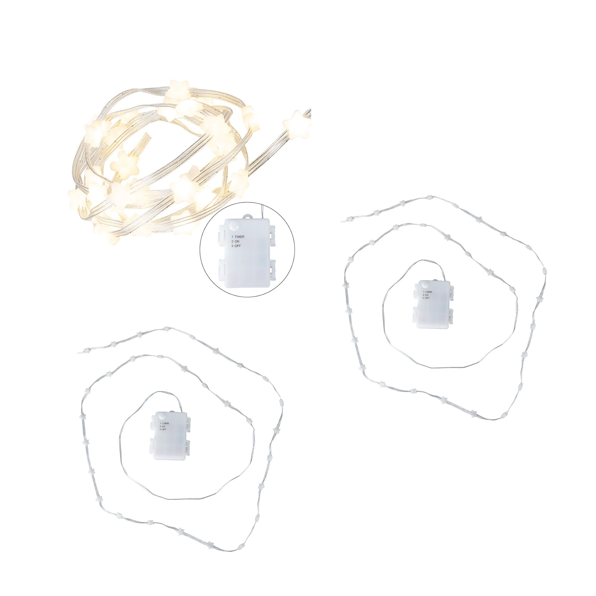 B-Ware KARIN JITTENMEIER Kreativ-Set LED-Stern Lichterketten