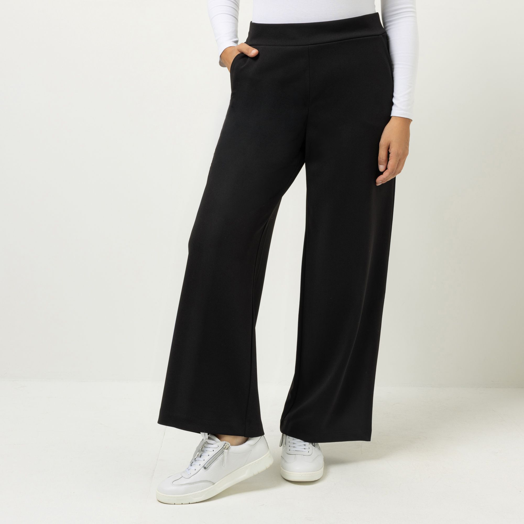 B-Ware KIM & CO. Hose, lange Form Ponti Crepe Jersey 2 Eingrifftaschen
