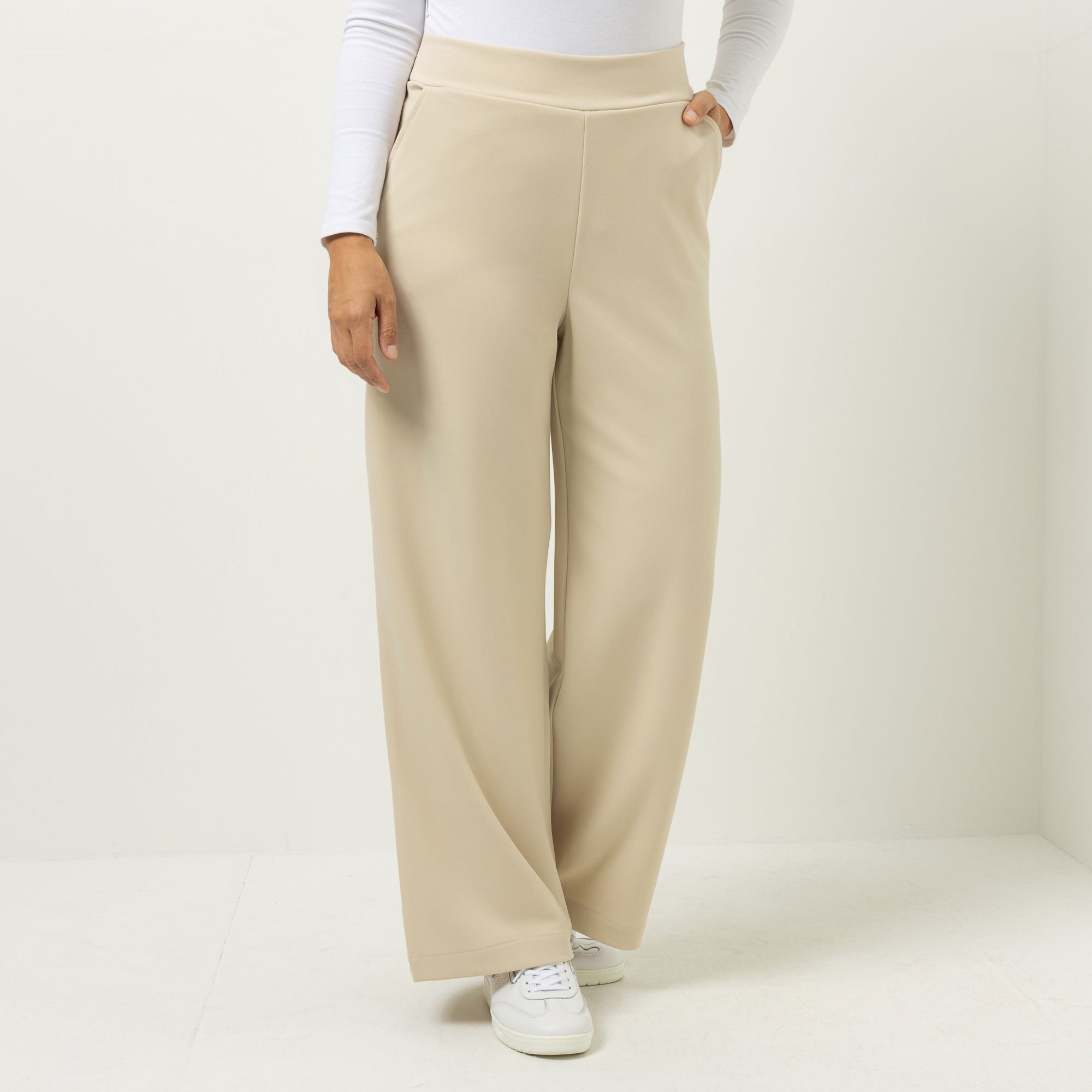 B-Ware KIM & CO. Hose, lange Form Ponti Crepe Jersey 2 Eingrifftaschen