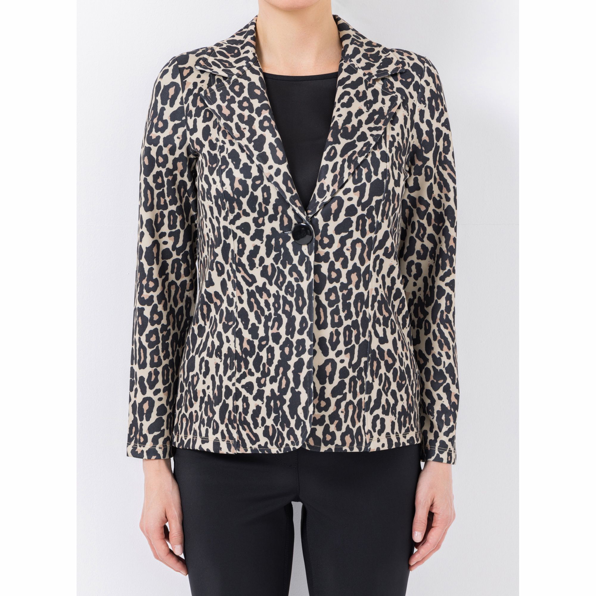 B-Ware STEFFEN SCHRAUT Scubablazer mit Knopf Allover-Druck