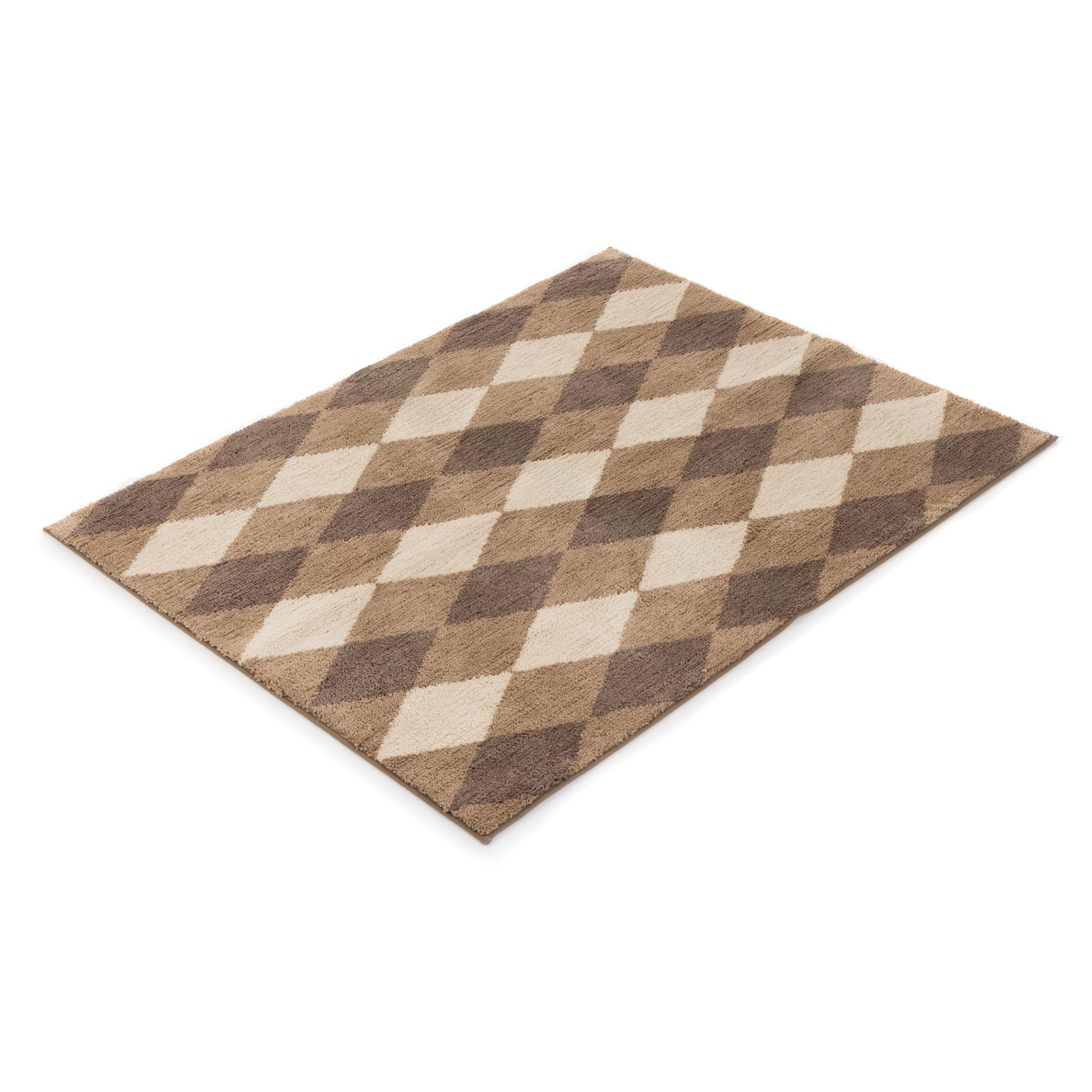 B-Ware CASA FONDO 1 Teppich Rautenmuster Mikrofaser