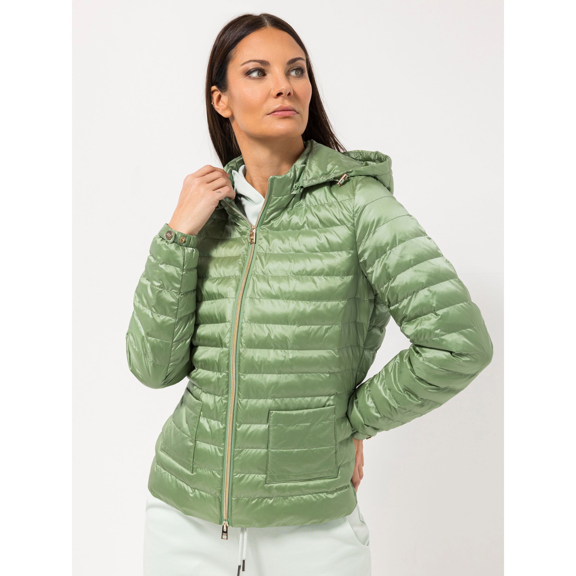 B-Ware STEFFEN SCHRAUT Steppjacke abnehmbare Kapuze Länge ca. 68cm