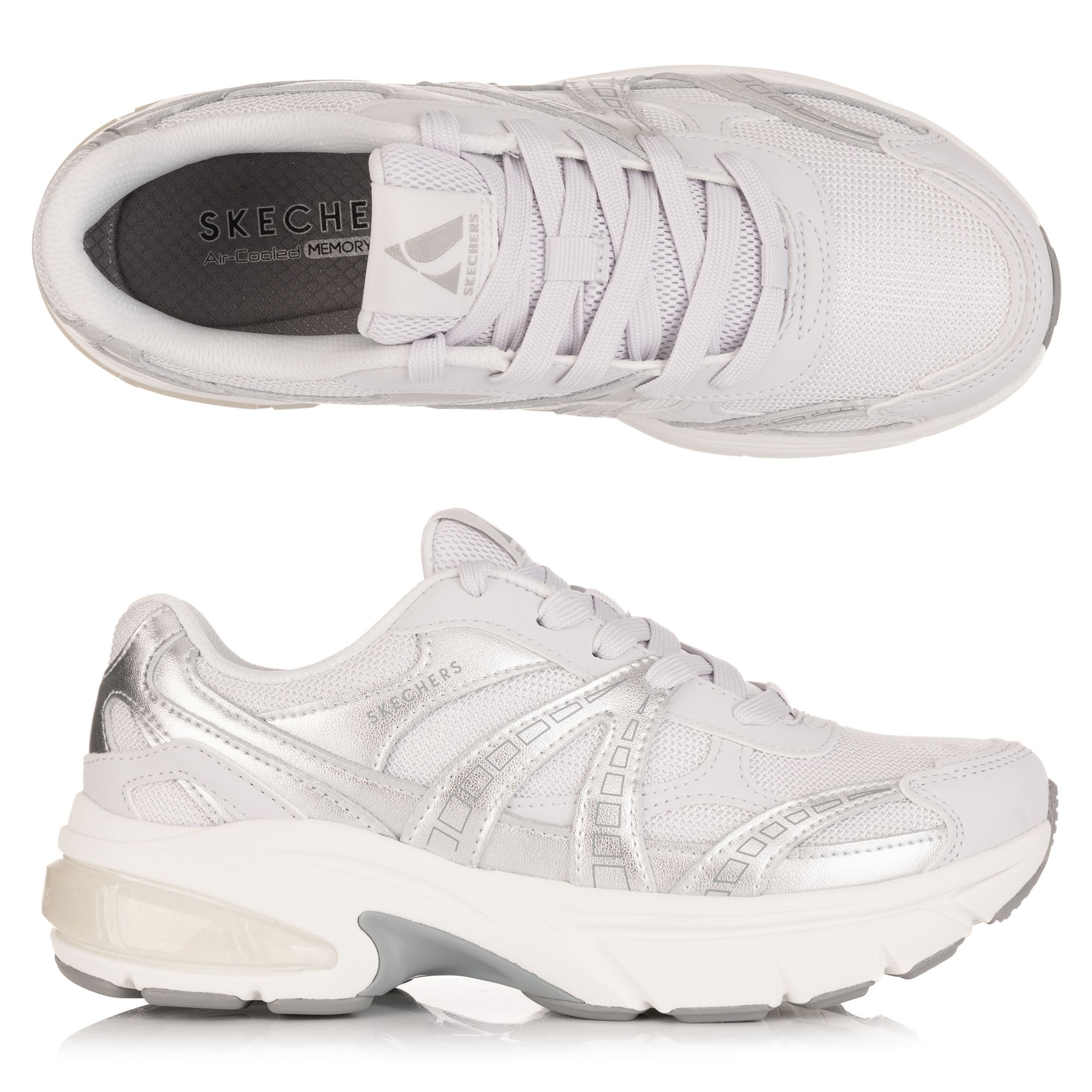 B-Ware SKECHERS Damen-Sneaker Shadow-Stellar Materialmix