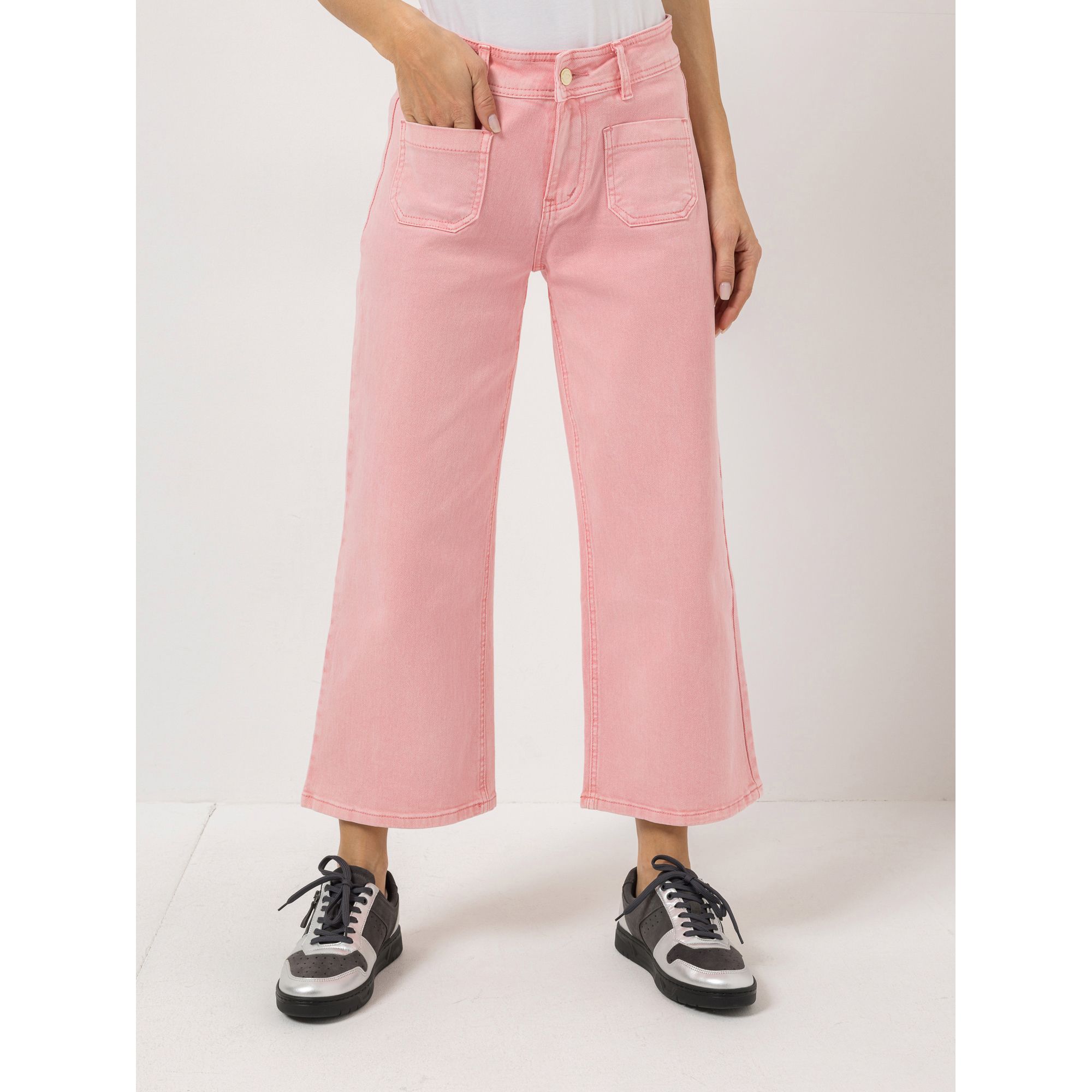 B-Ware ANNI FOR FRIENDS Hose, 7/8 Länge 4-Pocket-Style elastisches Material