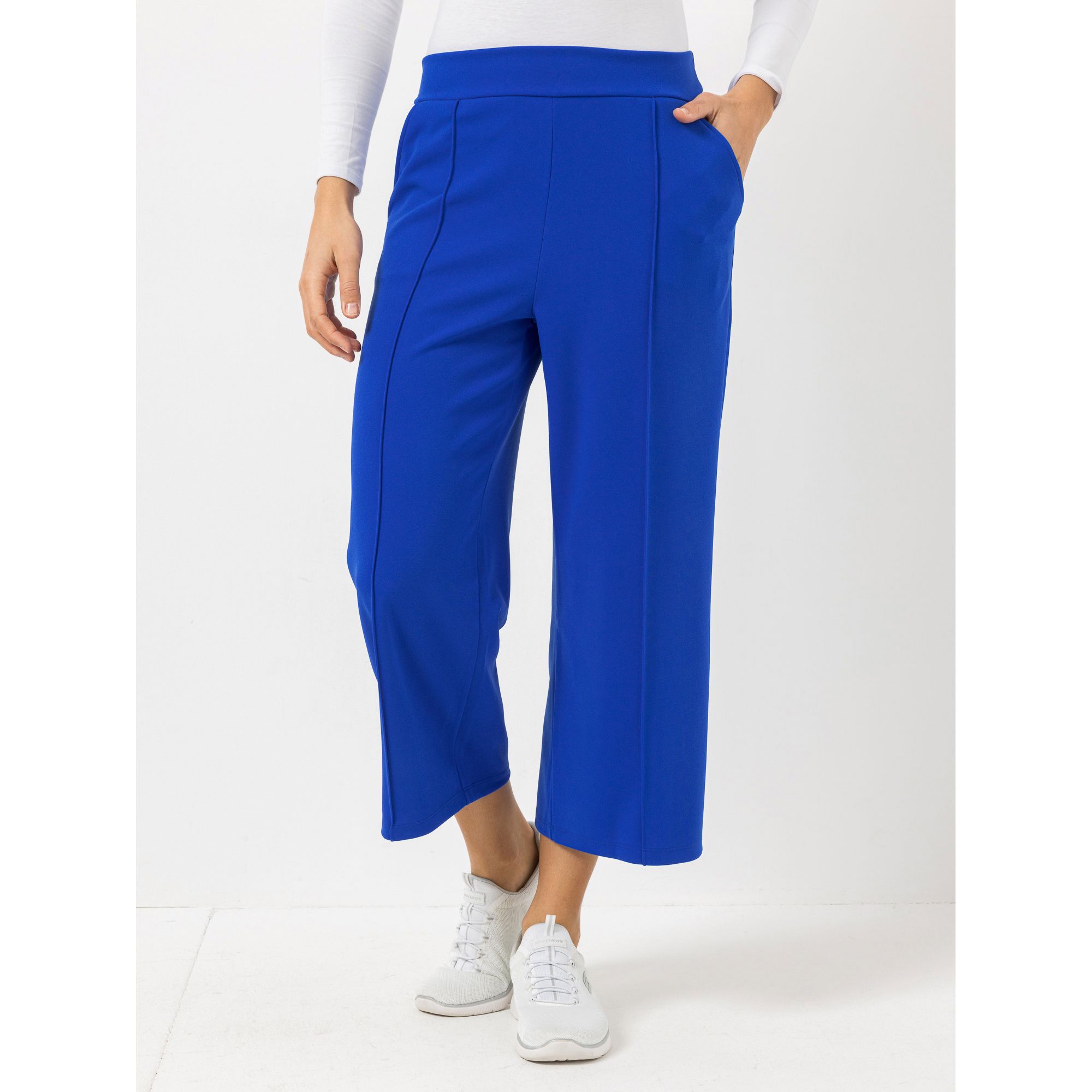 B-Ware KIM & CO. Hose, Culotte-Stil Ponti Crepe Jersey 2 Eingrifftaschen