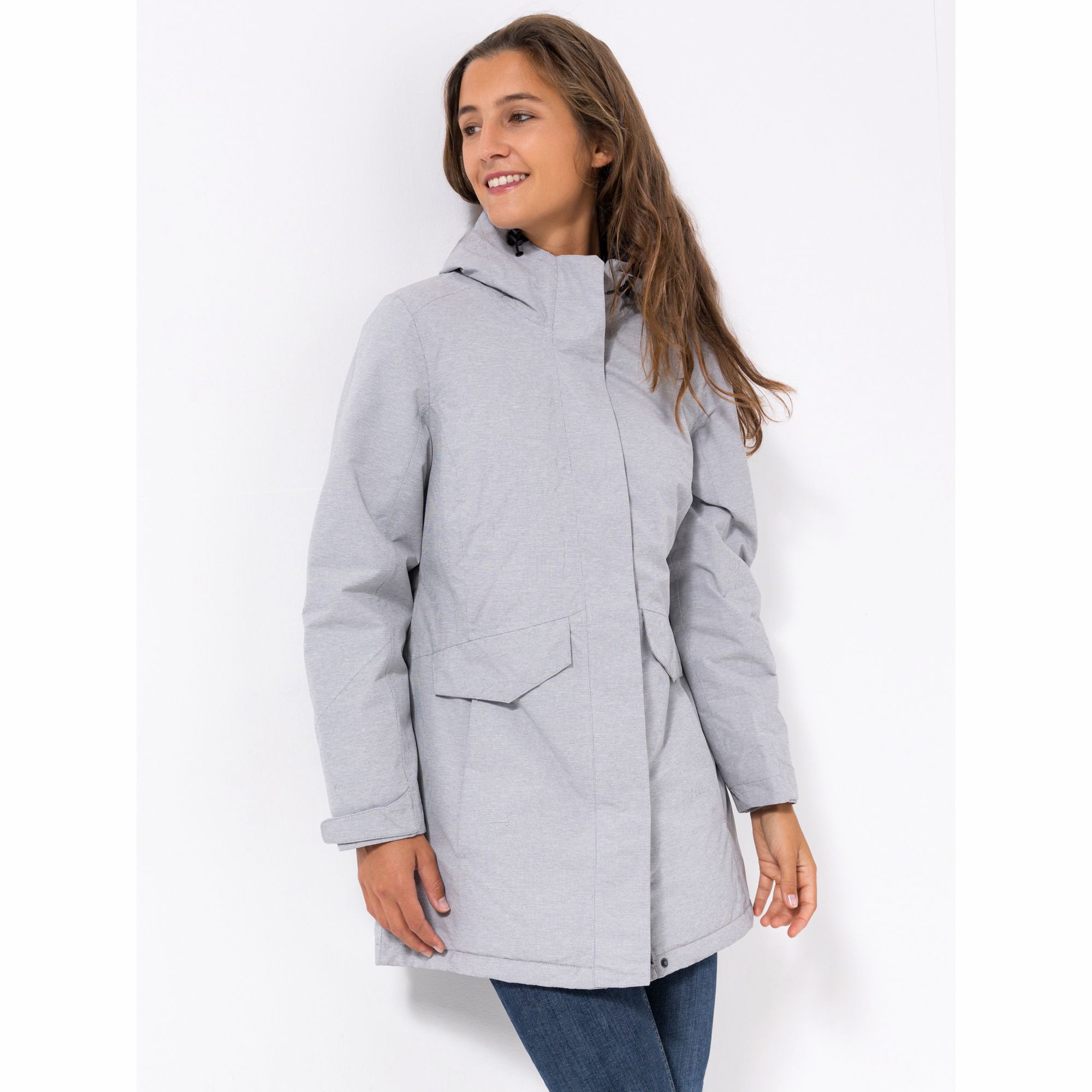 B-Ware CENTIGRADE ACTIVE Funktionsparka angeschnittene Kapuze Einschubtaschen