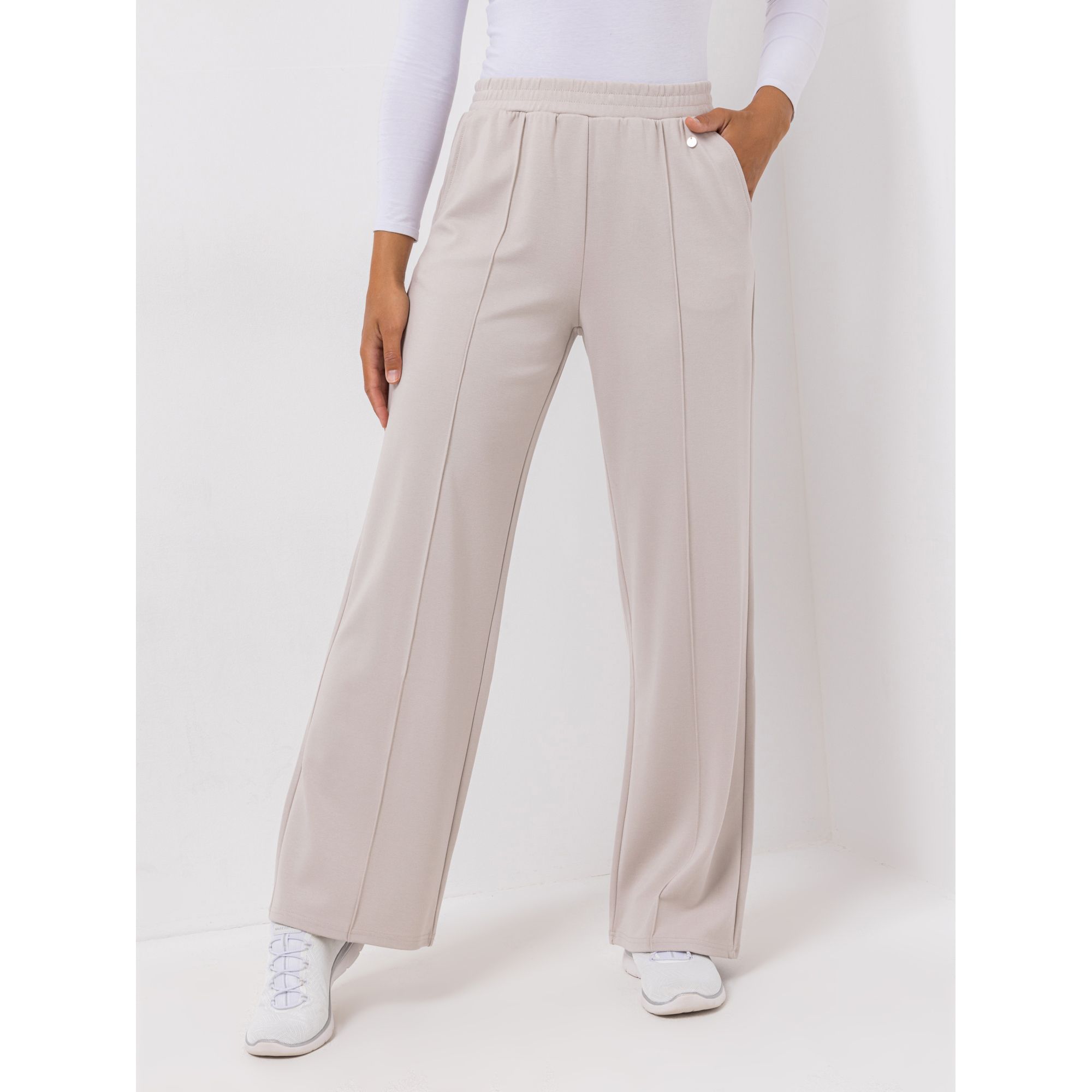 B-Ware EVA LUTZ Hose Rundumdehnbund mit Biese