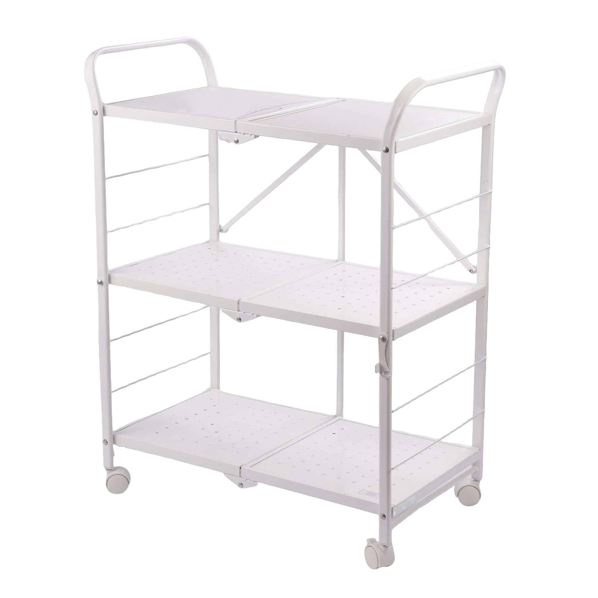 B-Ware AQURAT Servierwagen aus Metall 3 Ebenen