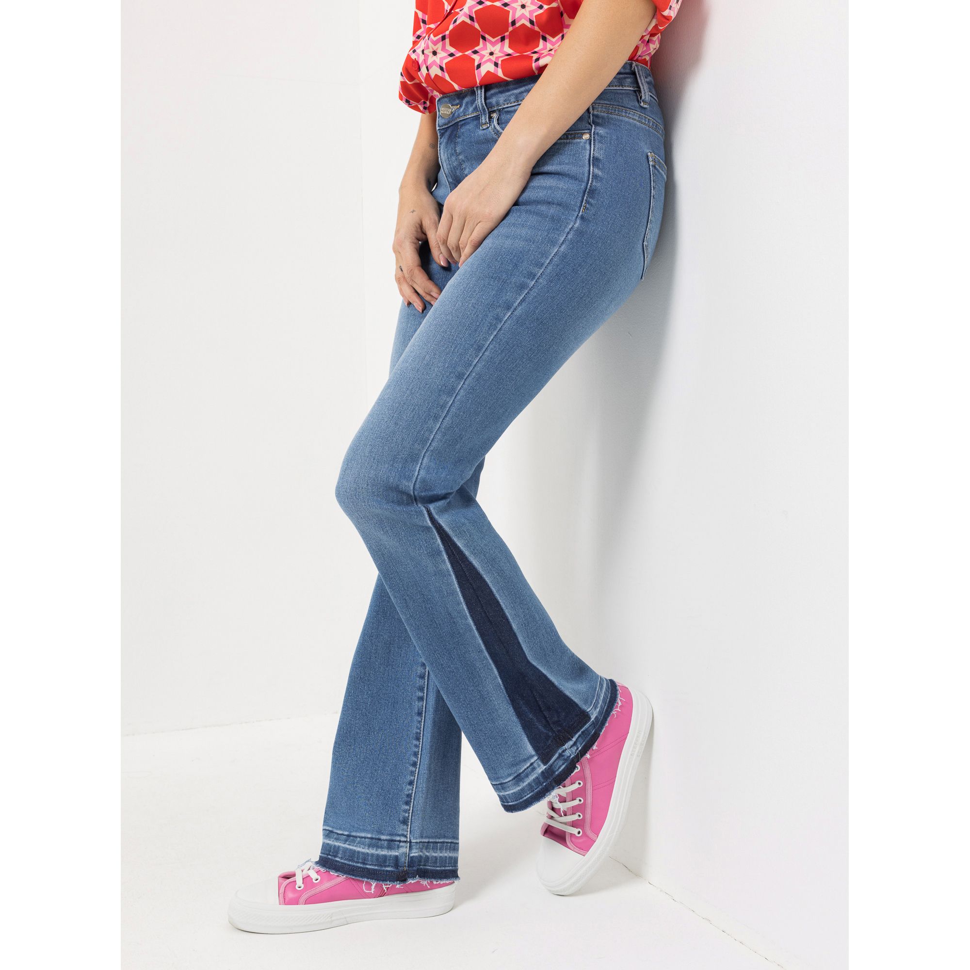 B-Ware STEFFEN SCHRAUT Jeanshose Kontrastdetail lange Länge