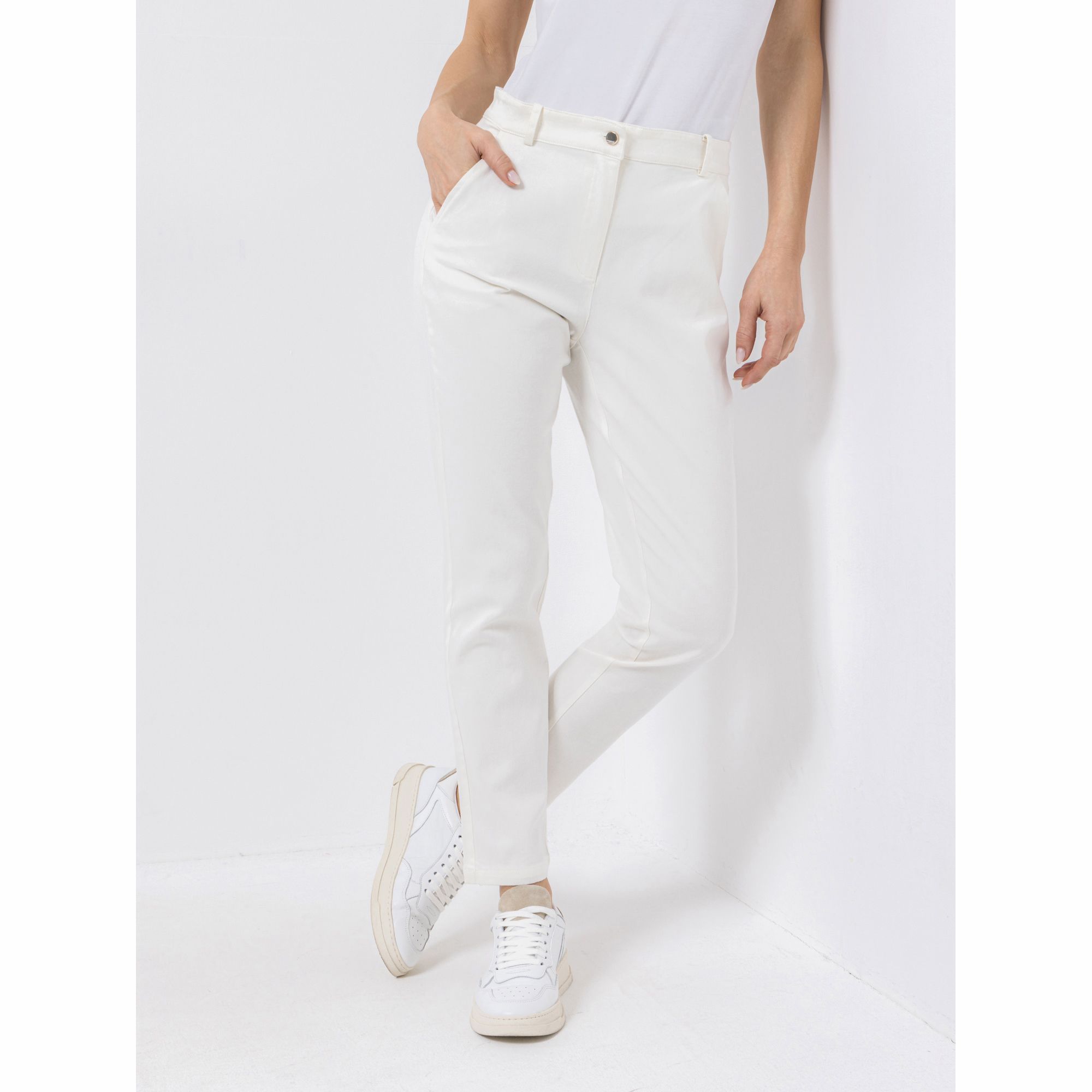 B-Ware DAWID by Dawid Tomaszewski Hose, Gürtelschlaufen konisches Bein