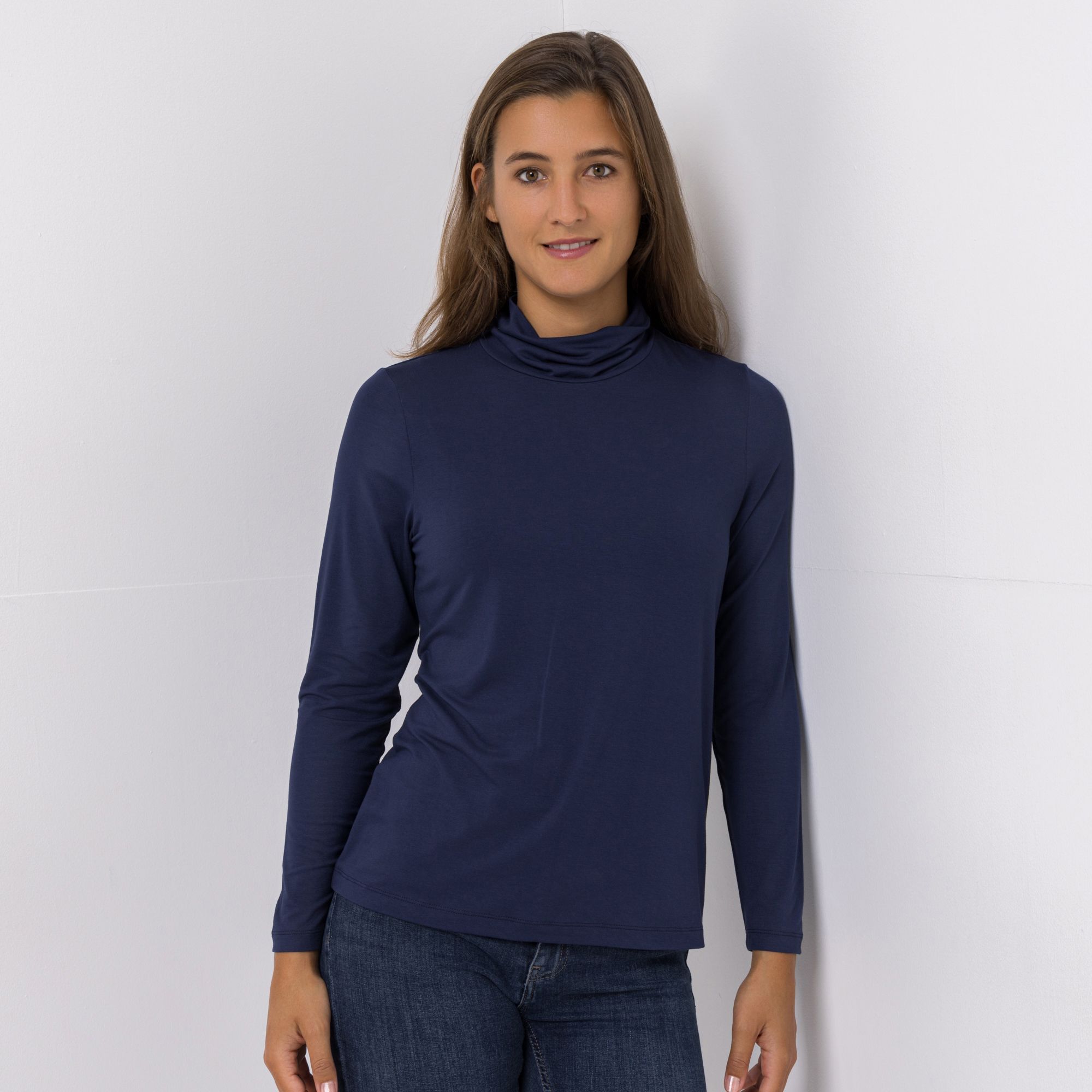 B-Ware DINE 'N' DANCE Shirt langarm mit Rollkragen