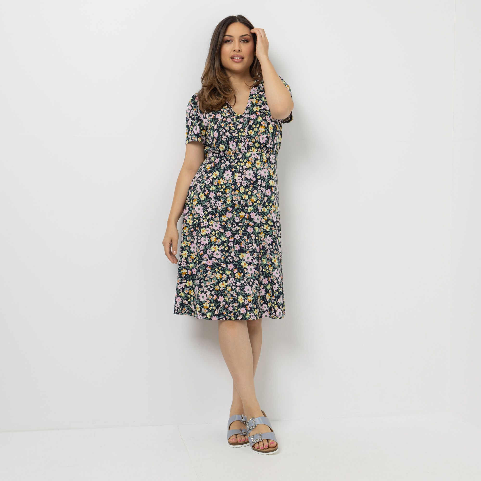 B-Ware KIM & CO. Kleid, knieumspielend Brazil Knit Jersey Bindeband