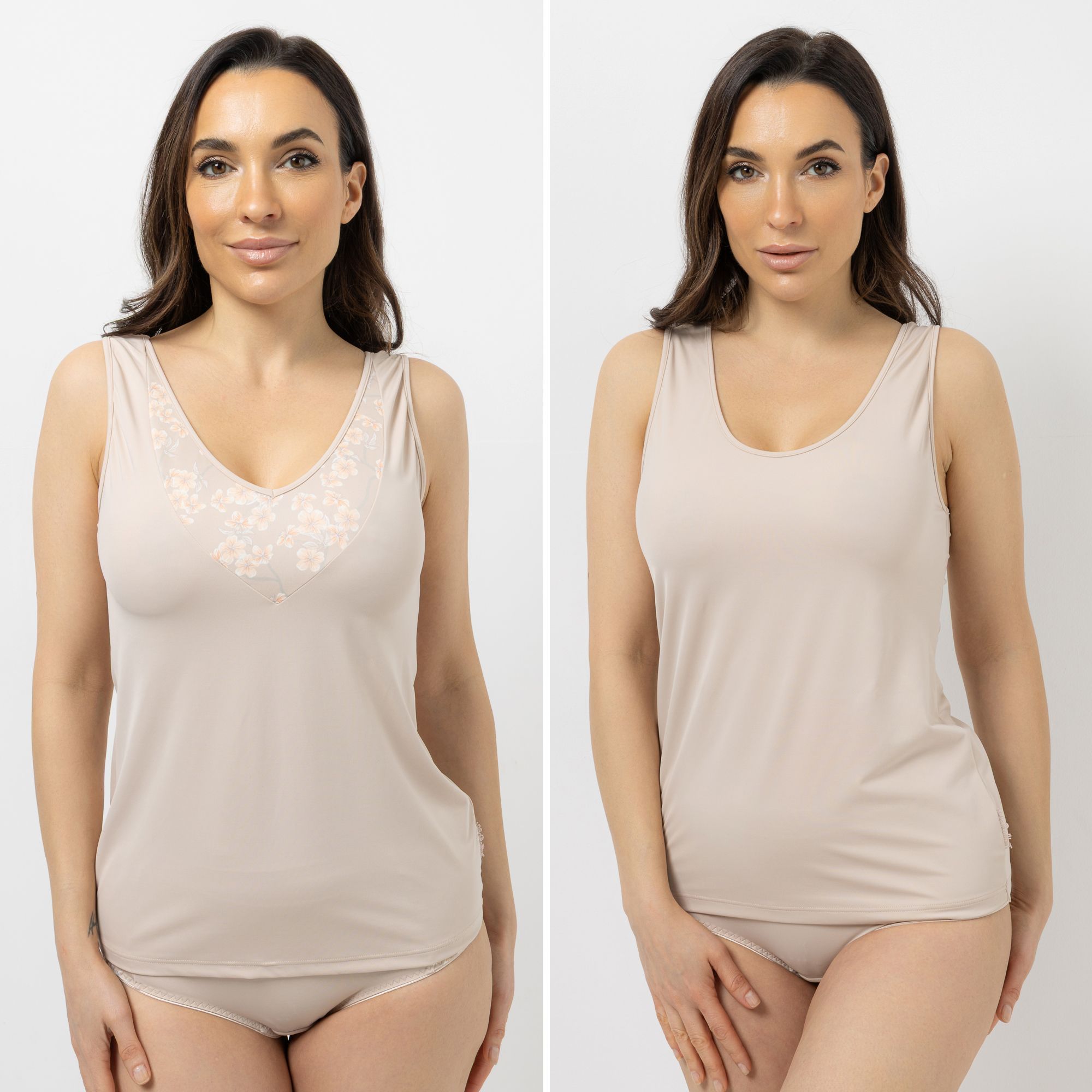 B-Ware LITTLE ROSE 2 Tops Mikrofasermischung 1x bedruckt