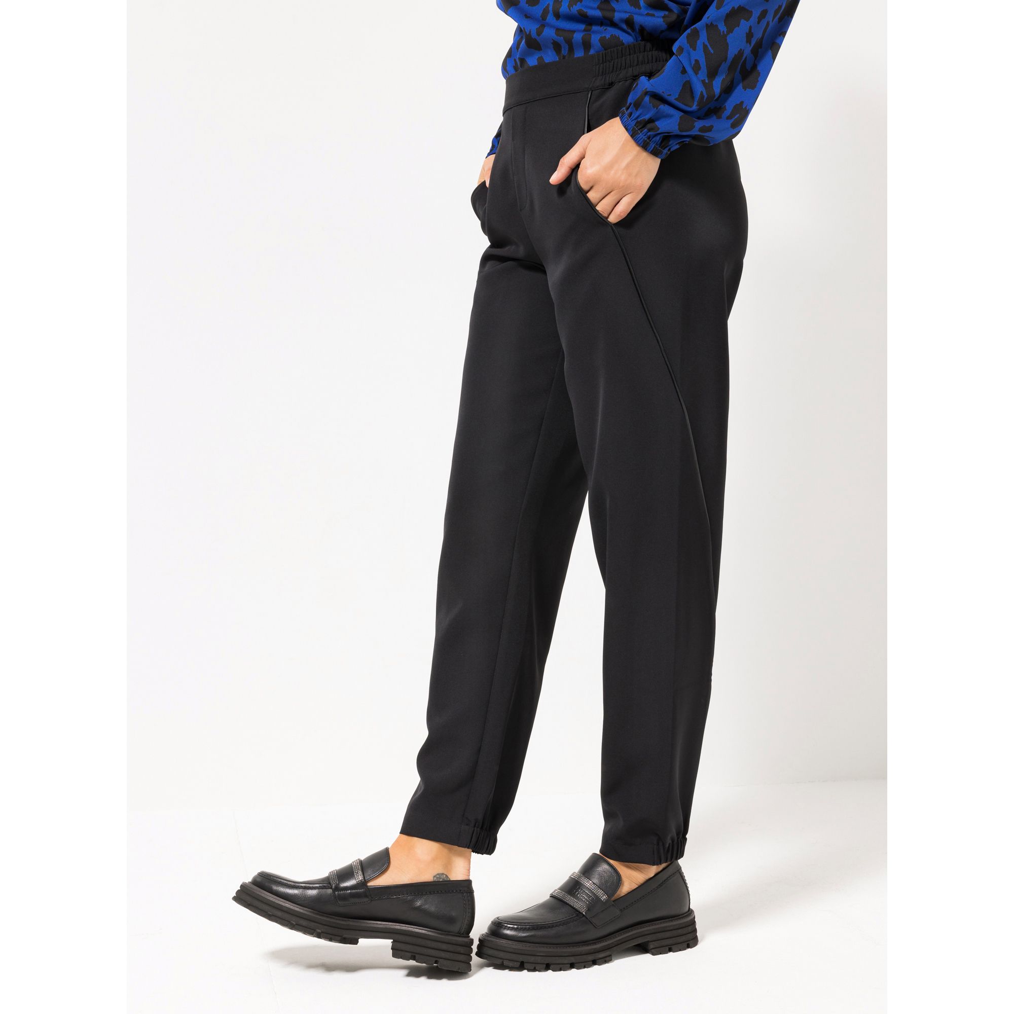 B-Ware STEFFEN SCHRAUT Hose, knöchellang Eingrifftaschen abgesetzte Paspeln