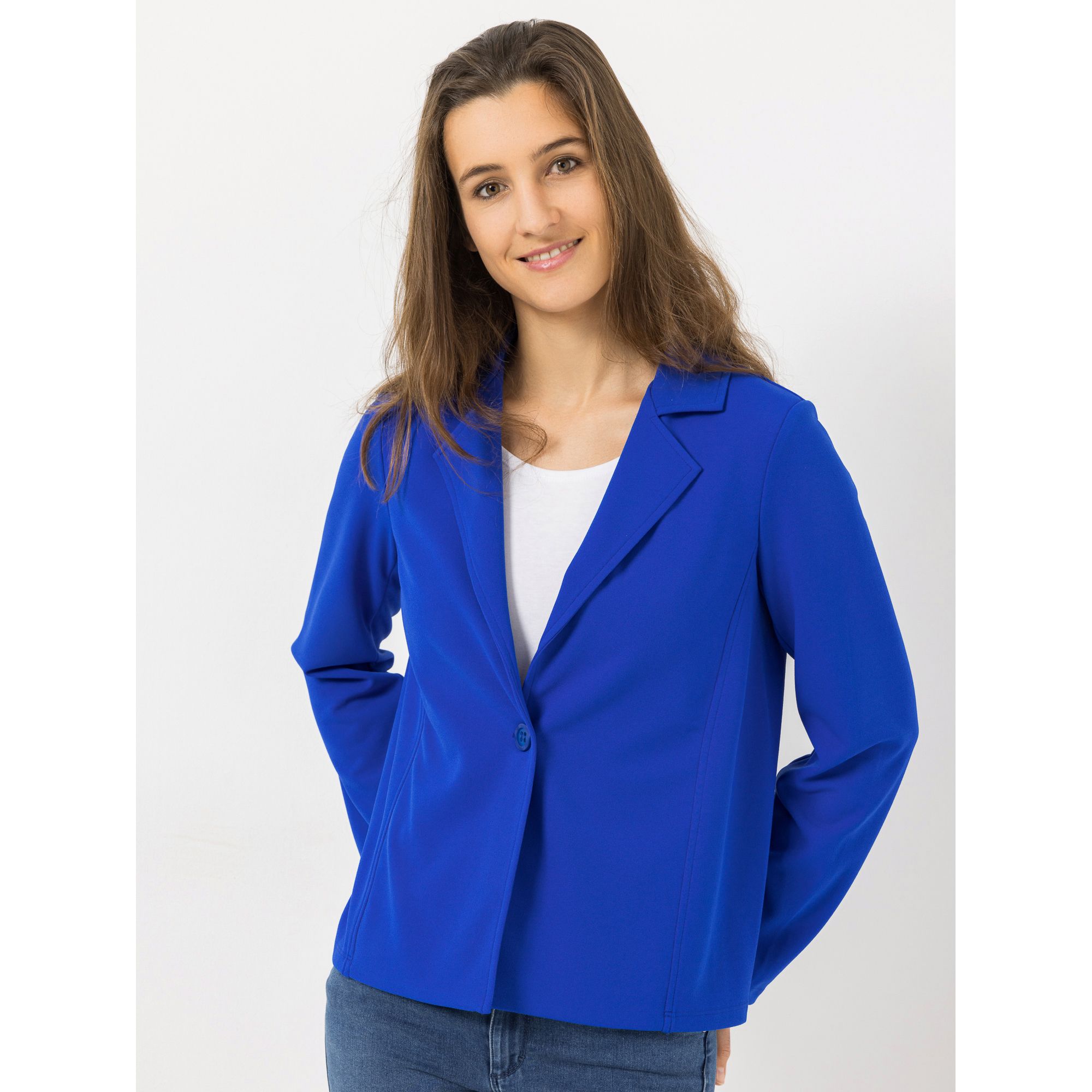 B-Ware KIM & CO. Jacke, Langarm Ponti Crepe Jersey 1 Knopf Verschluss