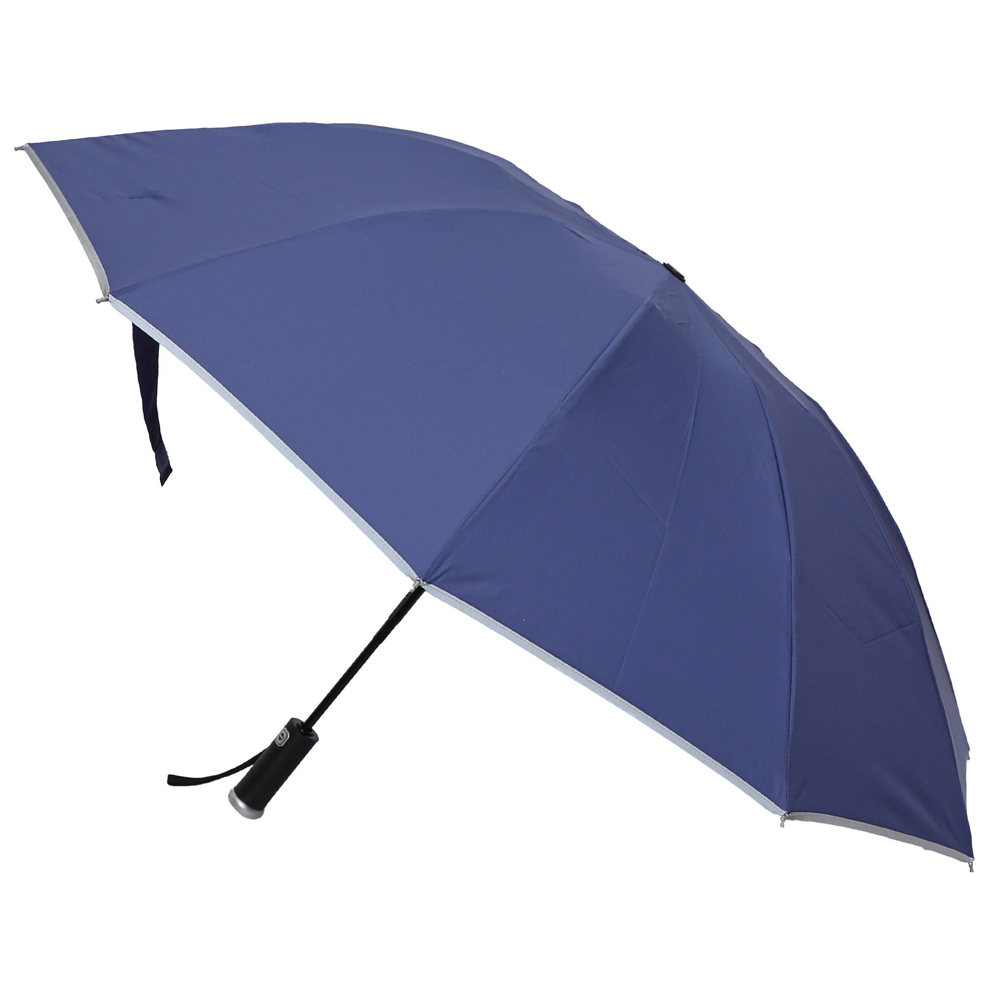 B-Ware LED Regenschirm Upside/Down-Öffnung sturmsicher Reflektorband