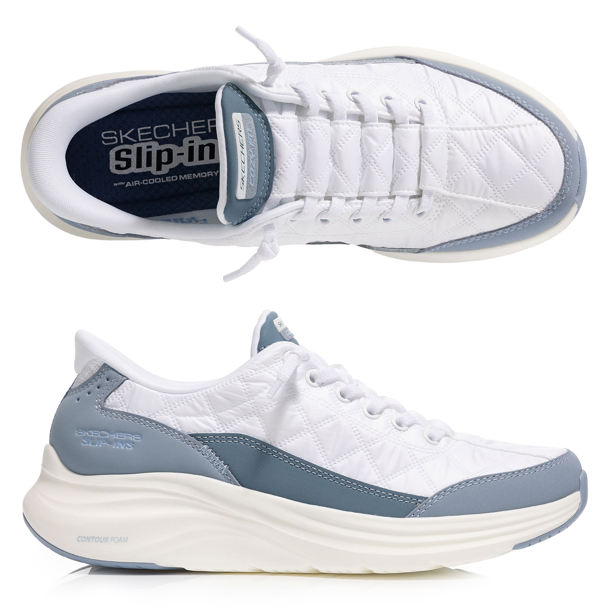 B-Ware SKECHERS Damen-Slipper Contour Foam Cozy Fit